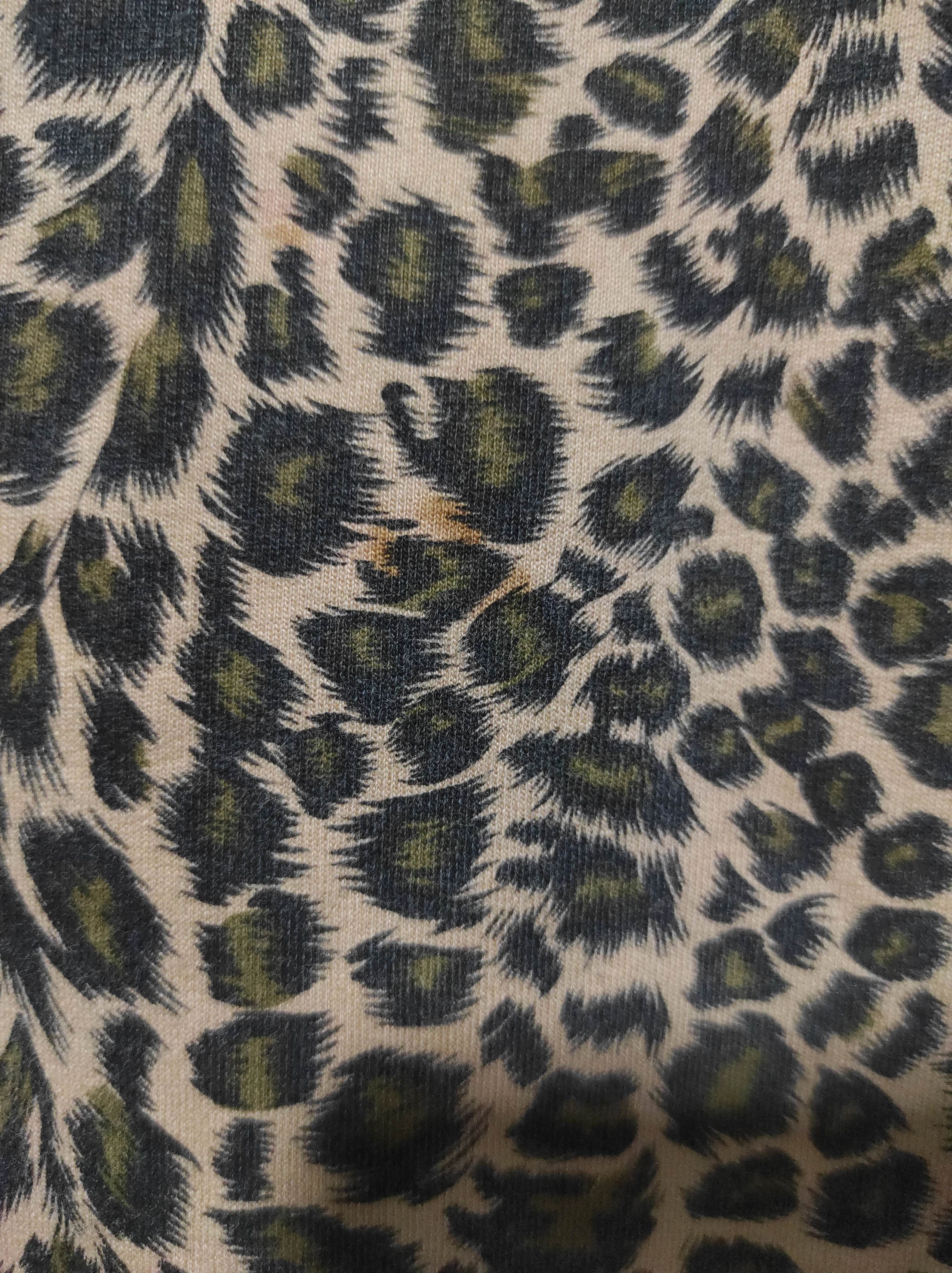 Hysteric Glamour World Wide Love Leopard Fur Hoodie IfSixWasNine LGB style Size S / US 4 / IT 40 - 9 Thumbnail