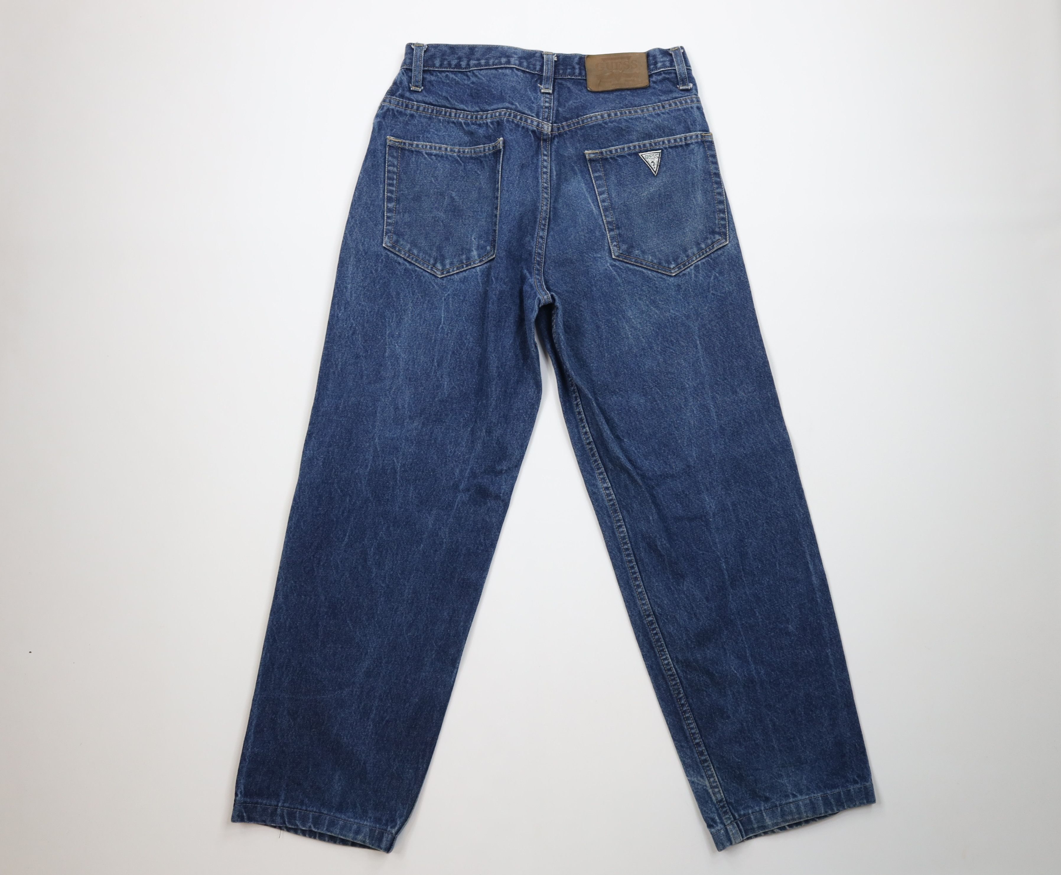 Guess Vintage 90s Guess Spell Out Straight Leg Denim Jeans USA Size US 30 / EU 46 - 10 Thumbnail