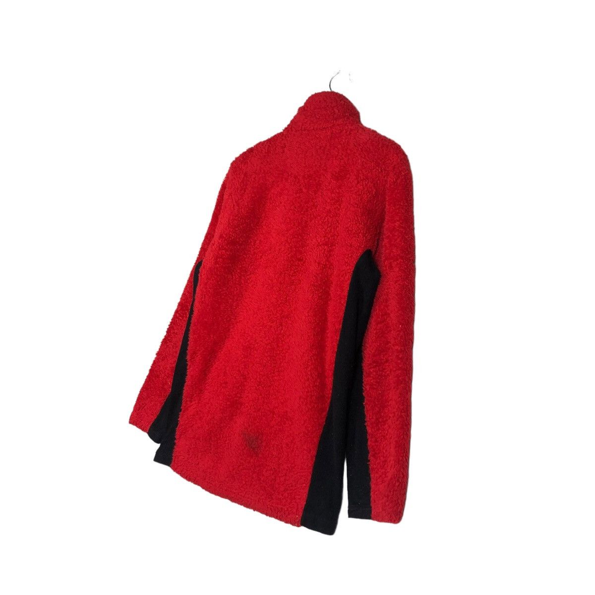 Japanese Brand 📌VINTAGE ZIPPER FLEECE JACKET EDWIN RARE RICH RED Size US XL / EU 56 / 4 - 4 Thumbnail