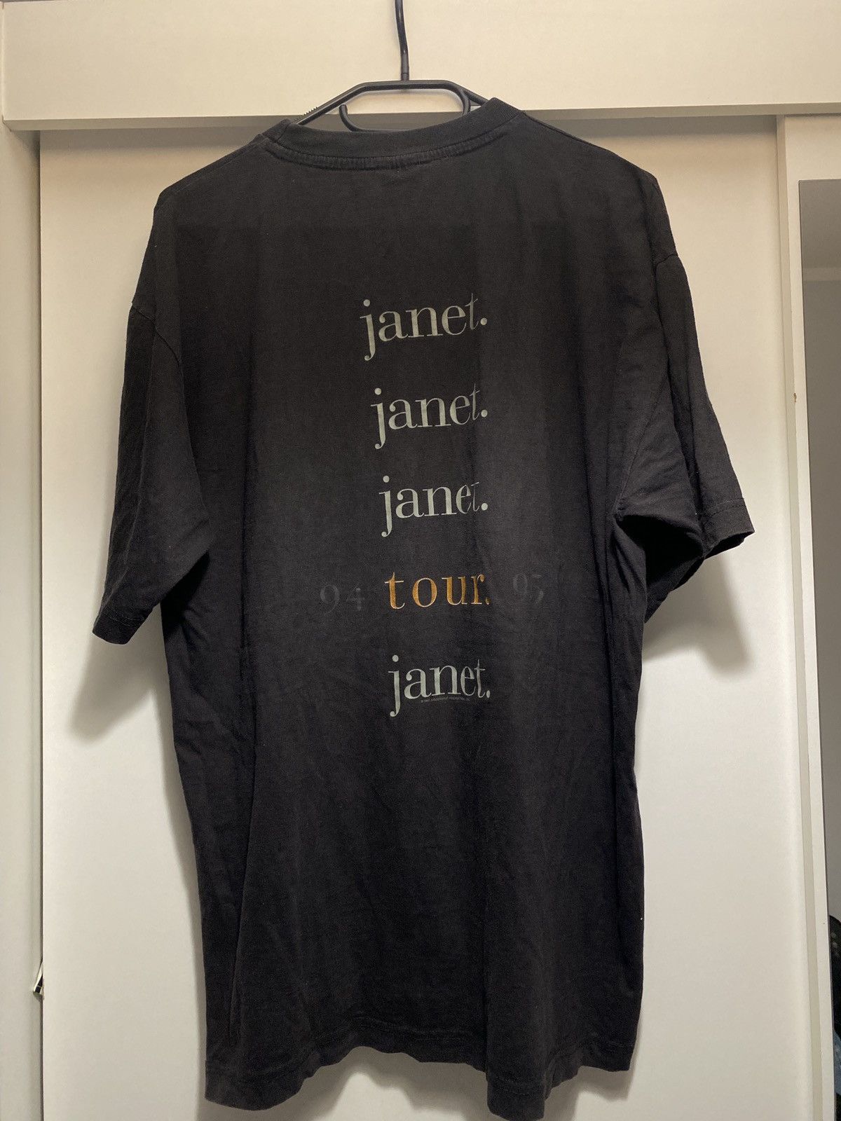 Vintage Vintage janet jackson concert under license tee 90s Size US L / EU 52-54 / 3 - 3 Thumbnail