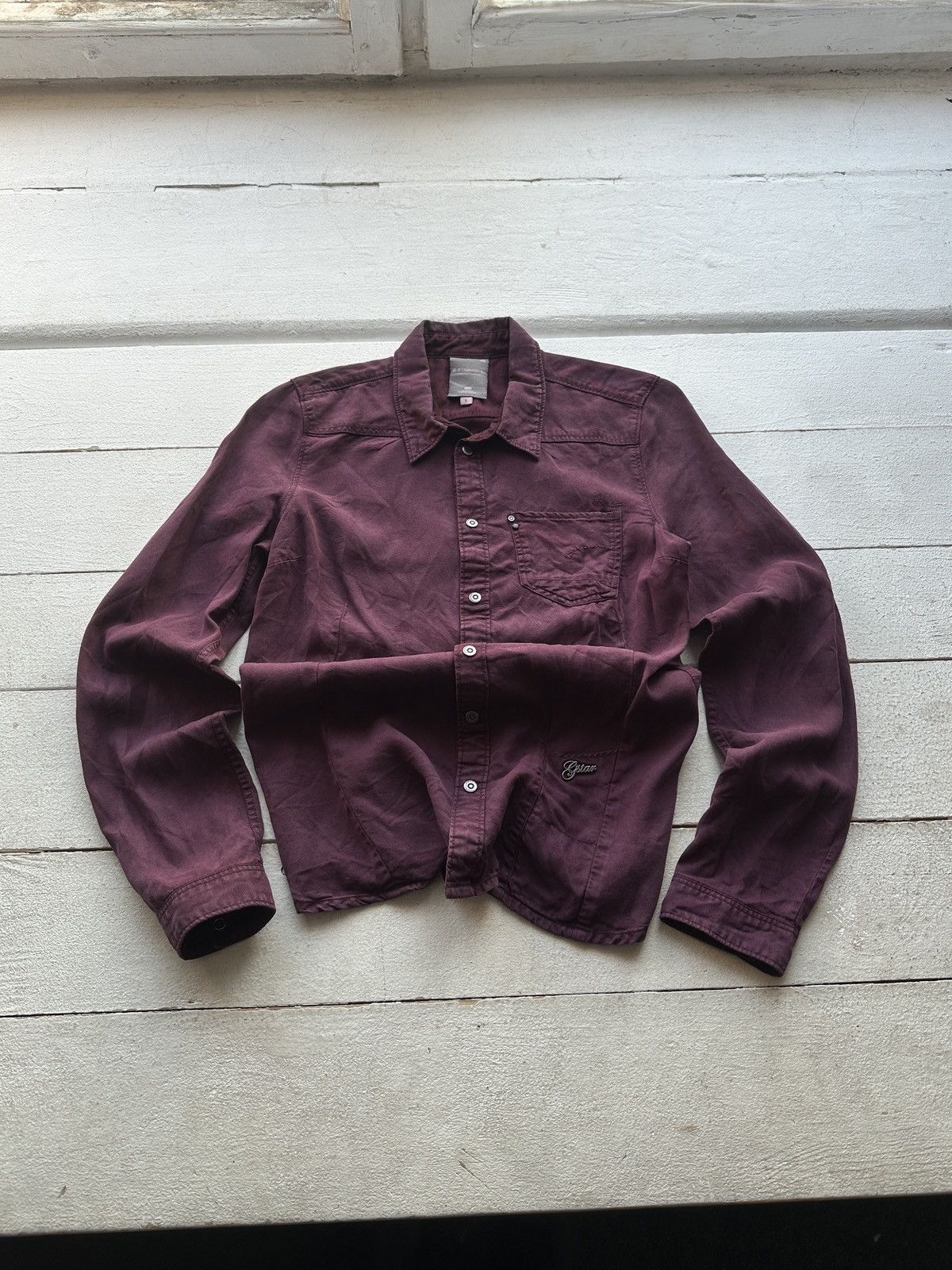G-Star 🚨 G STAR RAW WMN Y2K Vintage BUTTON UP Zip Racing Jacket Size S / US 4 / IT 40 - 1 Thumbnail