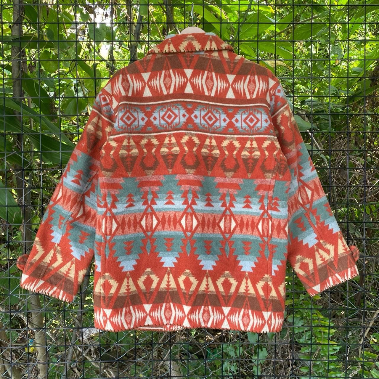 Aztech Mountain × Vintage Vintage East Boy Aztec Navajo Duffle Coat Size US M / EU 48-50 / 2 - 7 Thumbnail