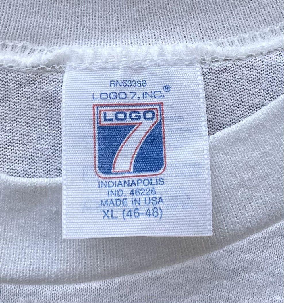Vintage 1989 Logo 7 Larry Birds Game Basketball T Shirt