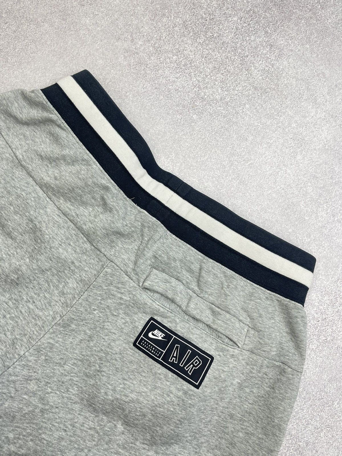 Nike Nike Air Sweatpants Joggers Grey Drill Big Logo Swoosh Y2K Size US 34 / EU 50 - 6 Thumbnail