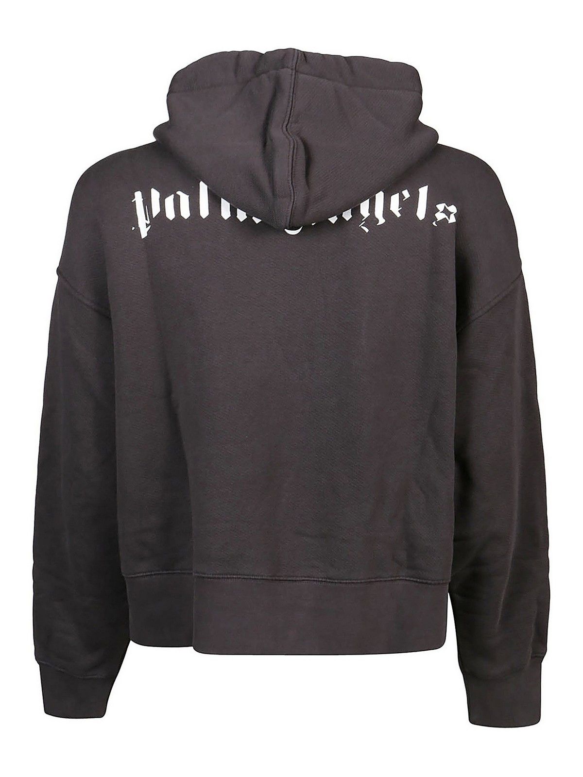 Palm Angels o1gr1nt0425 Cactus Hoodie in Black Green Size US M / EU 48-50 / 2 - 2 Thumbnail
