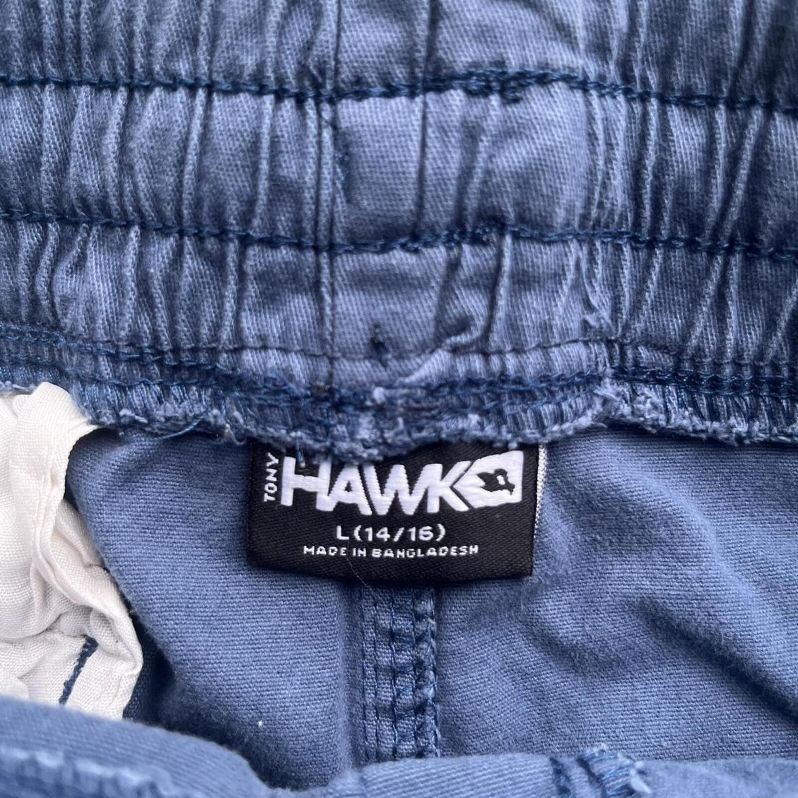 Other Tony Hawk Youth Boys Blue Cargo Joggers | Skater Style Pants Size US 26 / EU 42 - 4 Thumbnail