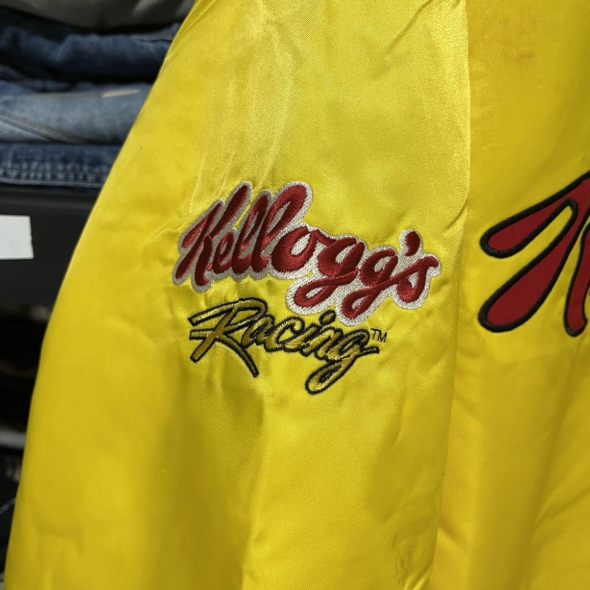 Chase Authentics VINTAGE 90s TERRY LABONTE KELLOGS RACING SATIN JACKET XXL Size US XXL / EU 58 / 5 - 7 Thumbnail