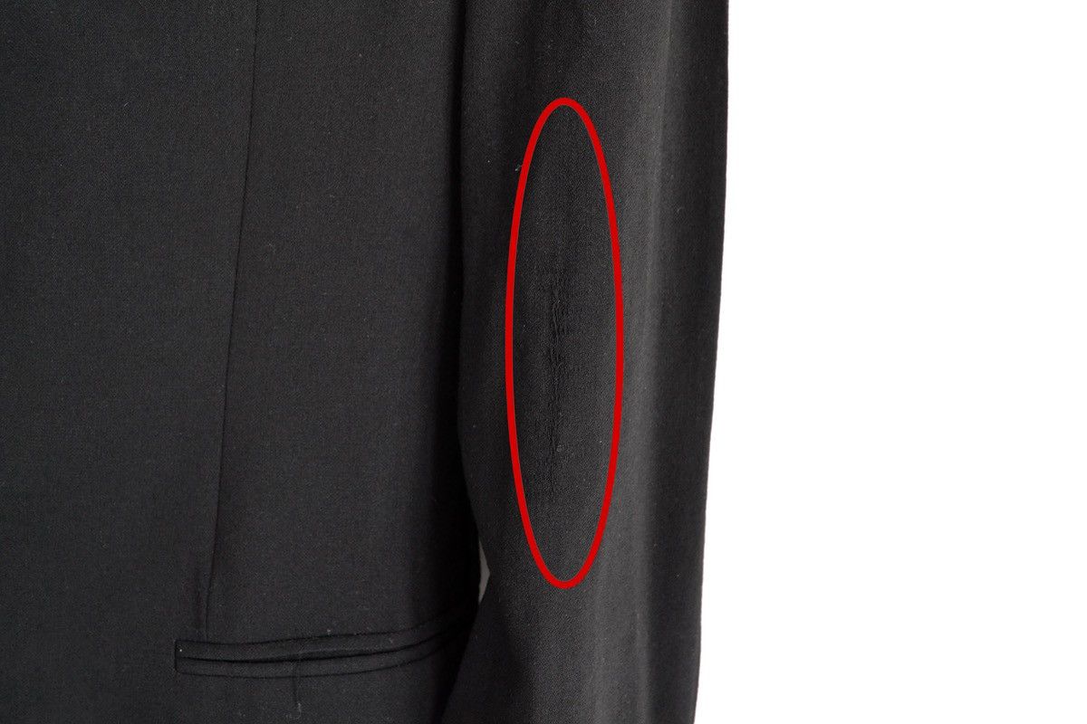 Emporio Armani Emporio Armani Suit Black Blazer Pants Wool 90s Black Size 50R - 21 Thumbnail