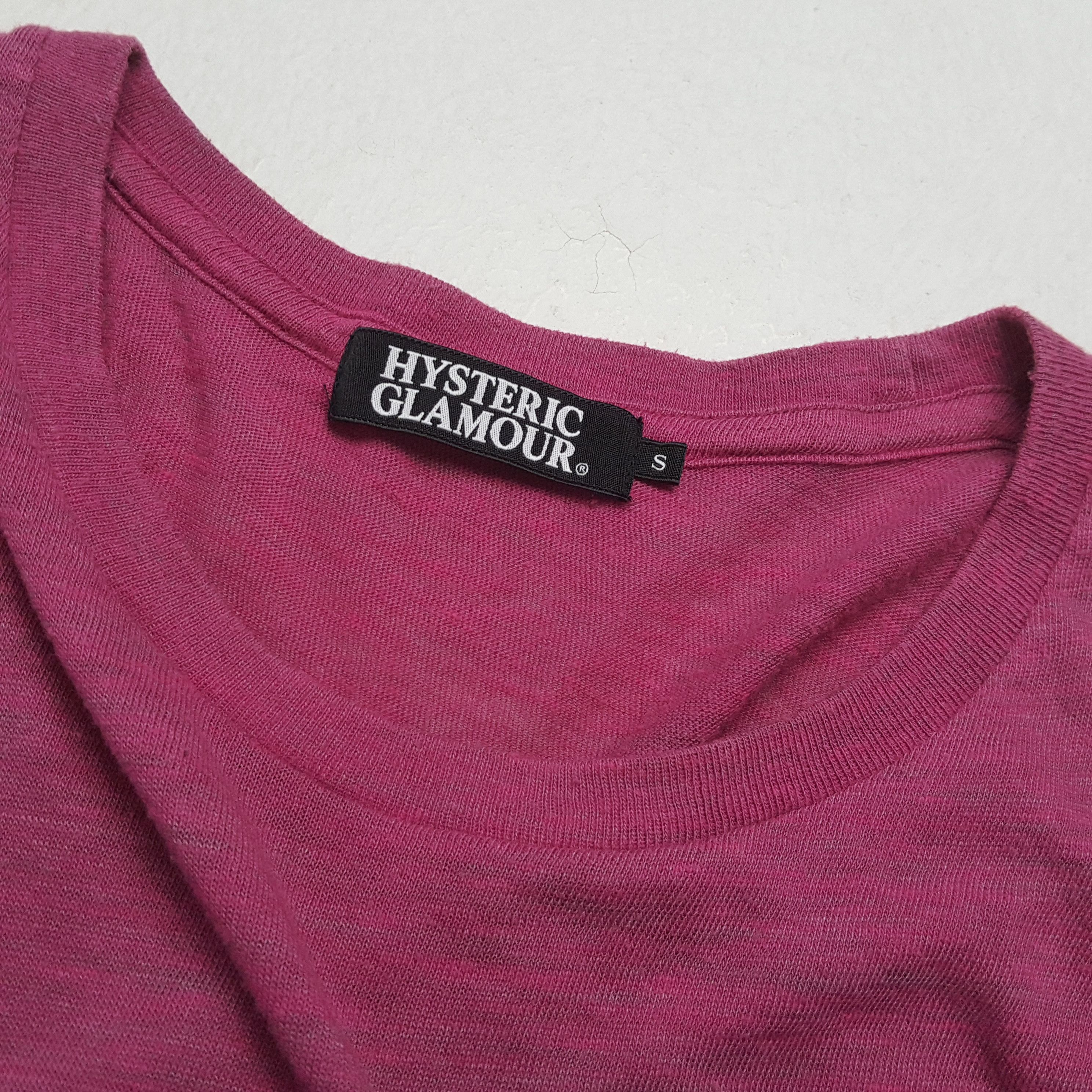 Hysteric Glamour × Japanese Brand × Vintage Vintage HYSTERIC GLAMOUR Japanese Fashion Brand T-Shirst Size US S / EU 44-46 / 1 - 7 Thumbnail