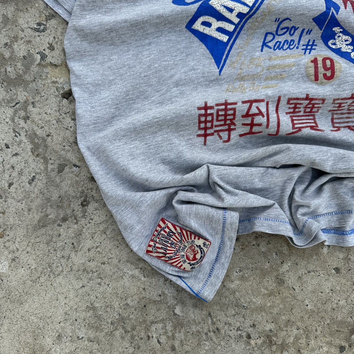 Silk Laundry Vintage Japan Tokyo Laundry TKY T-shirts Big Logo Size L Y2K Size US L / EU 52-54 / 3 - 5 Thumbnail