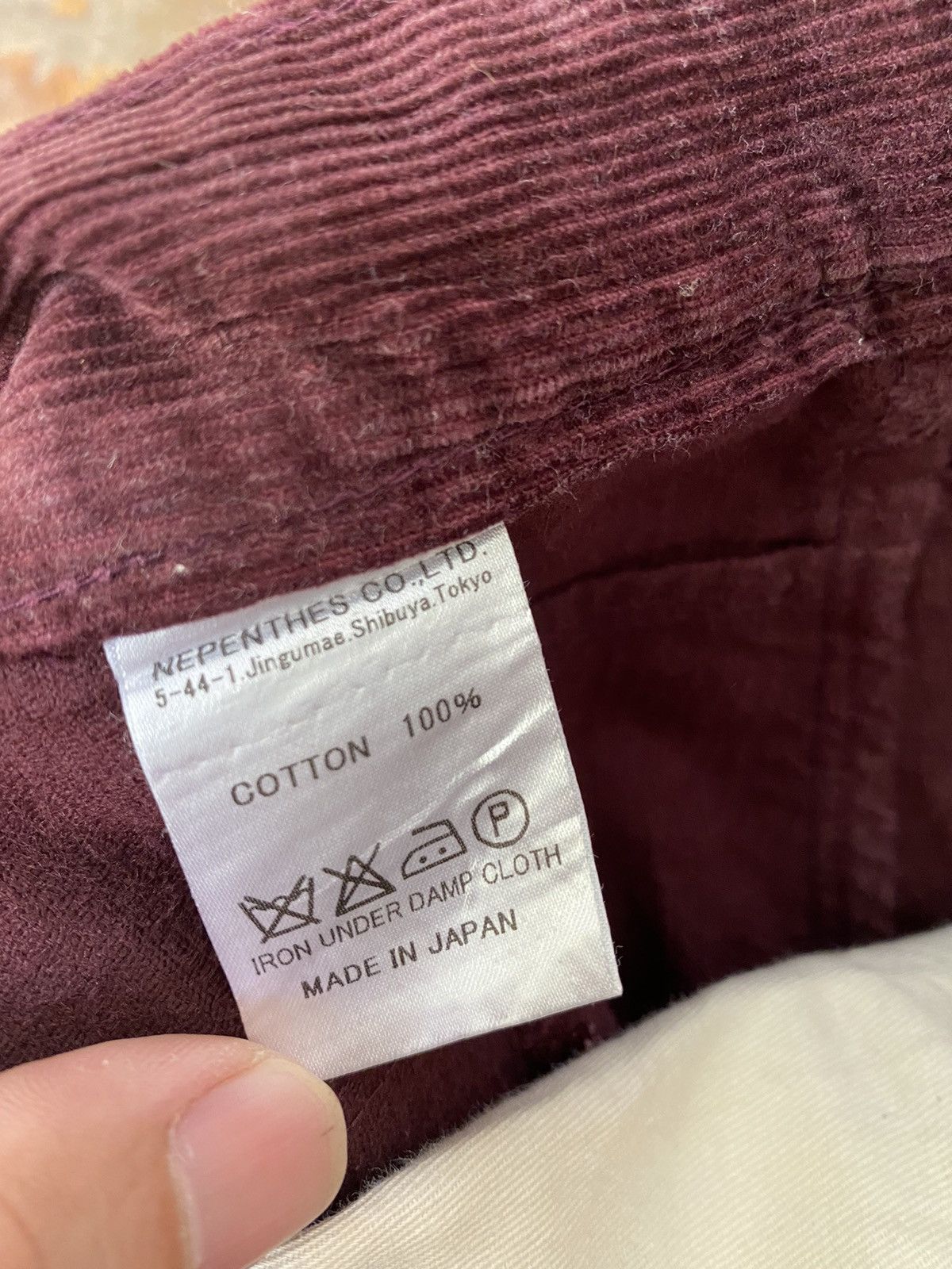 Needles Needles Corduroy zipper pocket Size US 29 - 17 Thumbnail