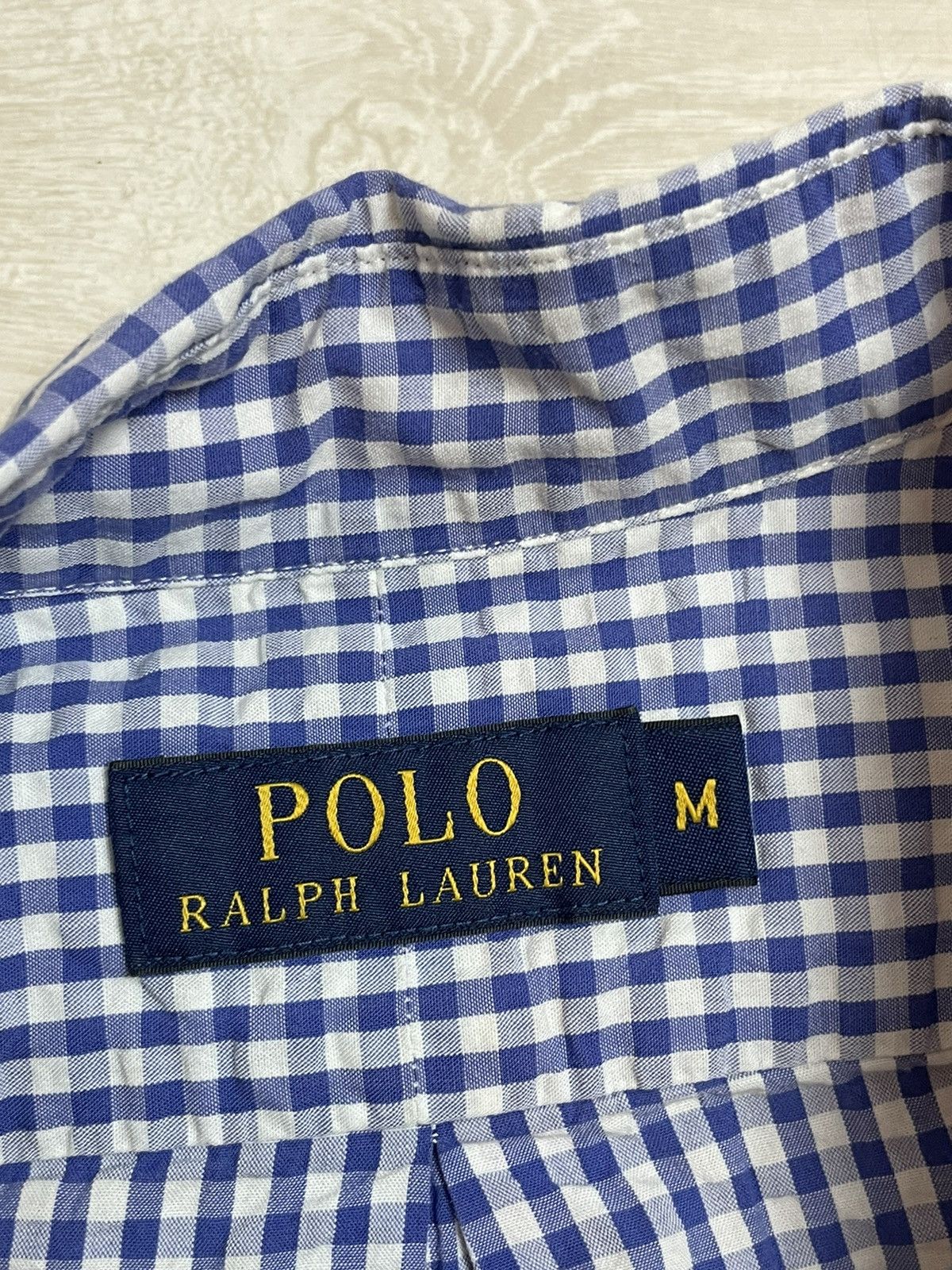 Polo Ralph Lauren × Vintage Polo Ralph Lauren Shirt Center Pony Luxury Shirt Size US M / EU 48-50 / 2 - 6 Thumbnail