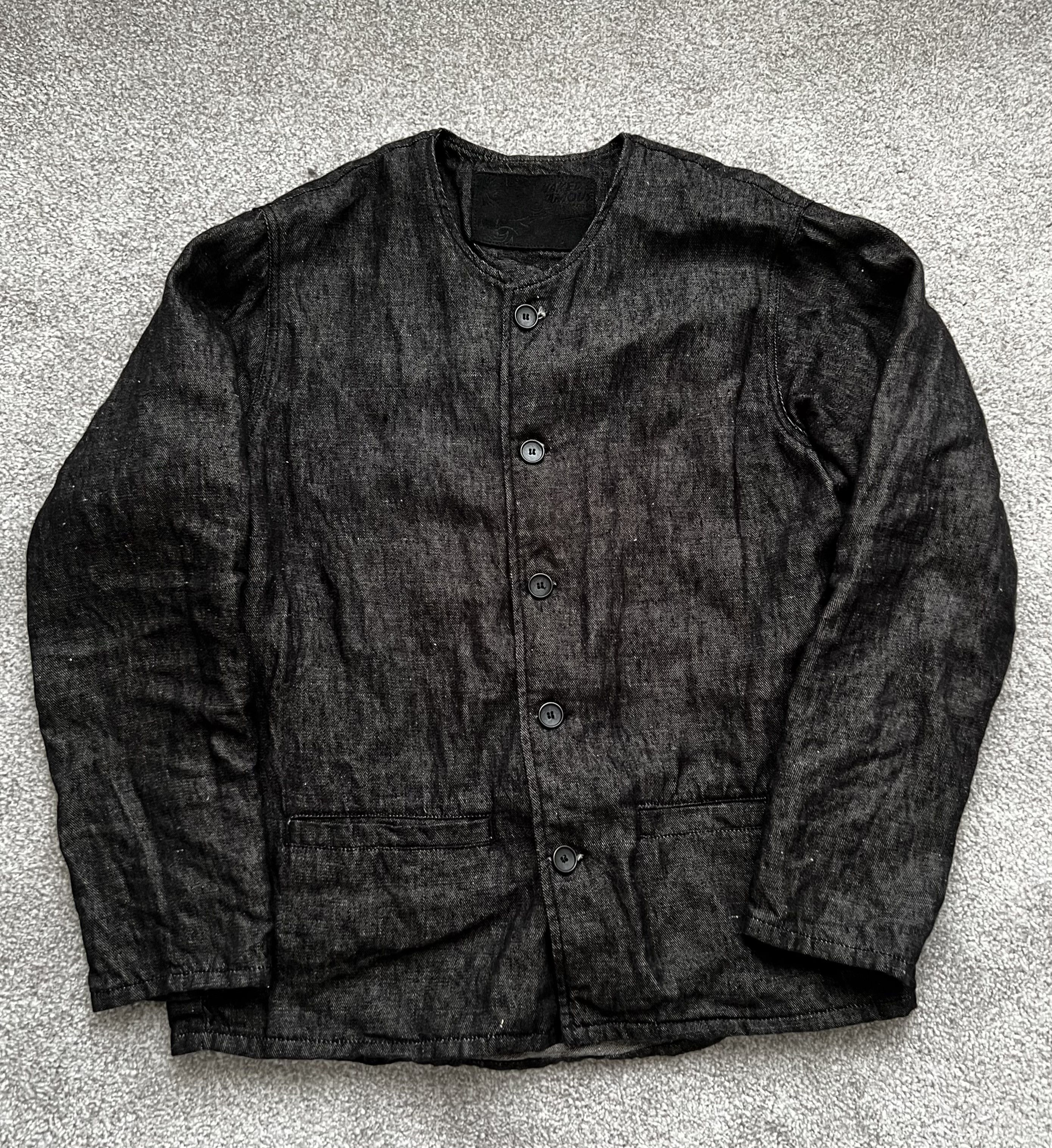 Naked & Famous Raw Linen Denim Smart Jacket Size US L / EU 52-54 / 3 - 1 Thumbnail