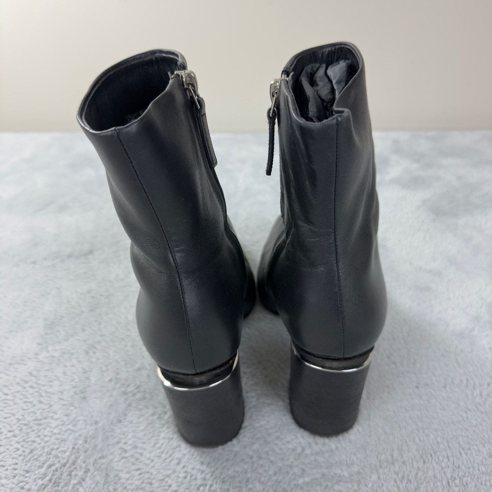 Alexander Wang Alexander Wang Sleek Black Heeled Leather Boots Size 7 US Size US 7 / IT 37 - 3 Thumbnail