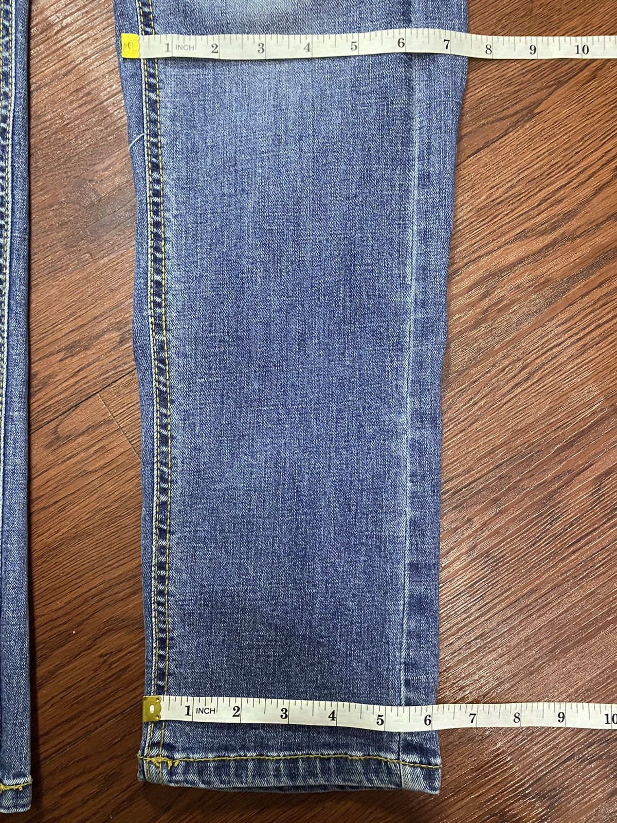 Japanese Brand Japanese Brands Lolita Y2K Distressed Skinny Jeans Size US 32 / EU 48 - 13 Thumbnail