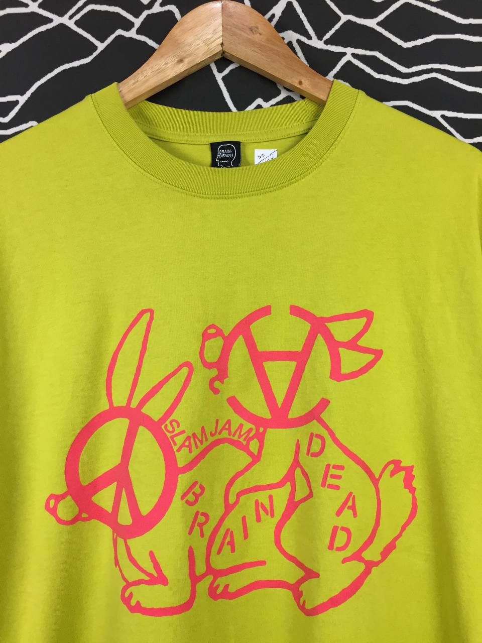 Brain Dead Brain Dead X Slam Jam Anarchy Bunny Tee Size US M / EU 48-50 / 2 - 3 Thumbnail