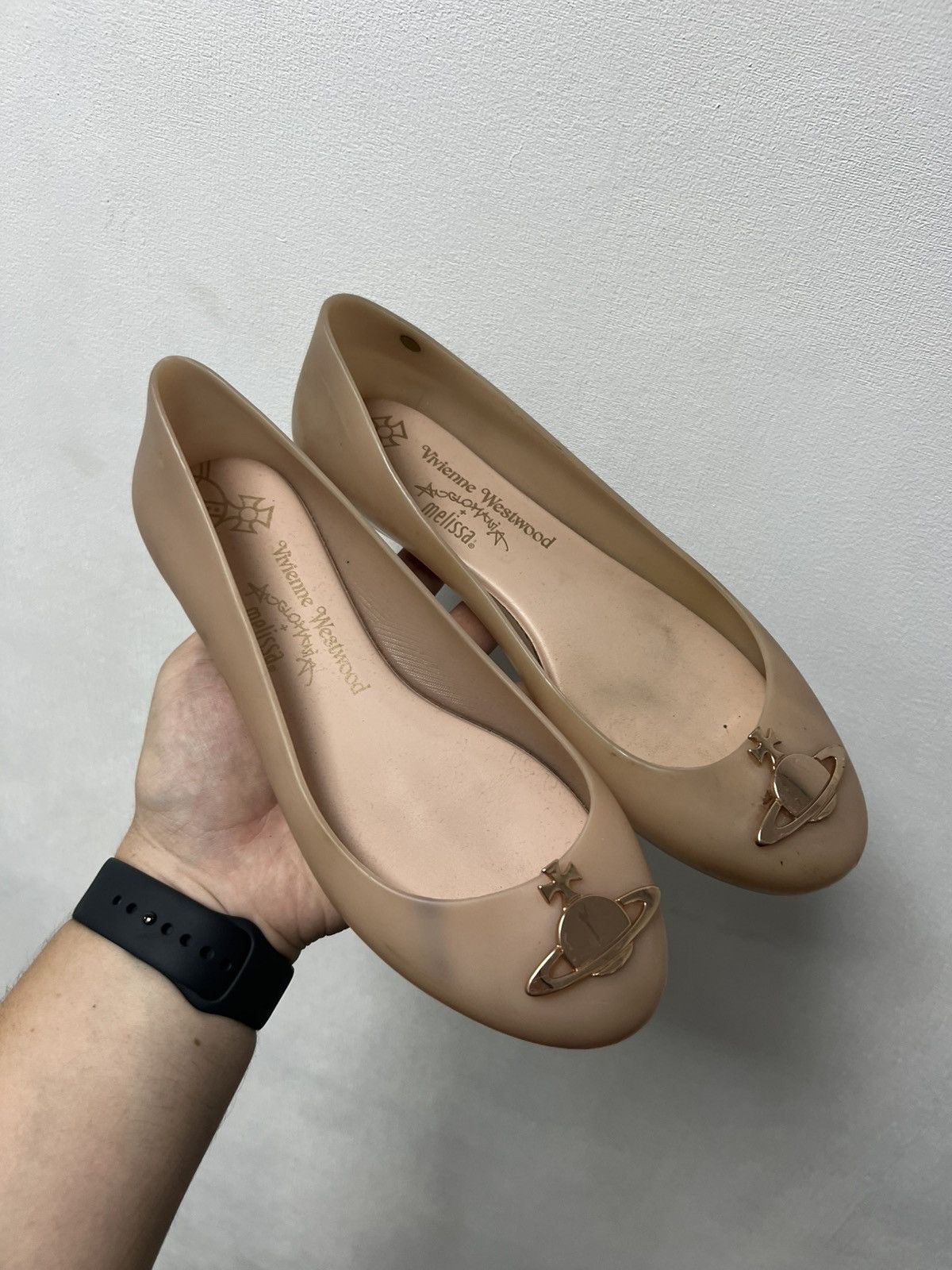 Melissa × Vivienne Westwood Vivienne Westwood Melissa Ballet Flats Size US 7 / IT 37 - 1 Thumbnail