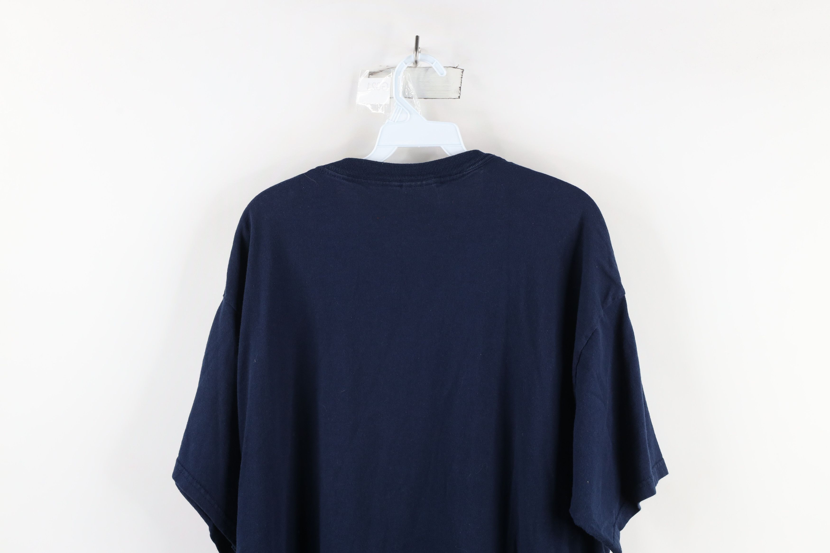 Vintage Vintage 90s Out Star 105 FM Radio Show Music T-Shirt Blue Size US XL / EU 56 / 4 - 10 Thumbnail