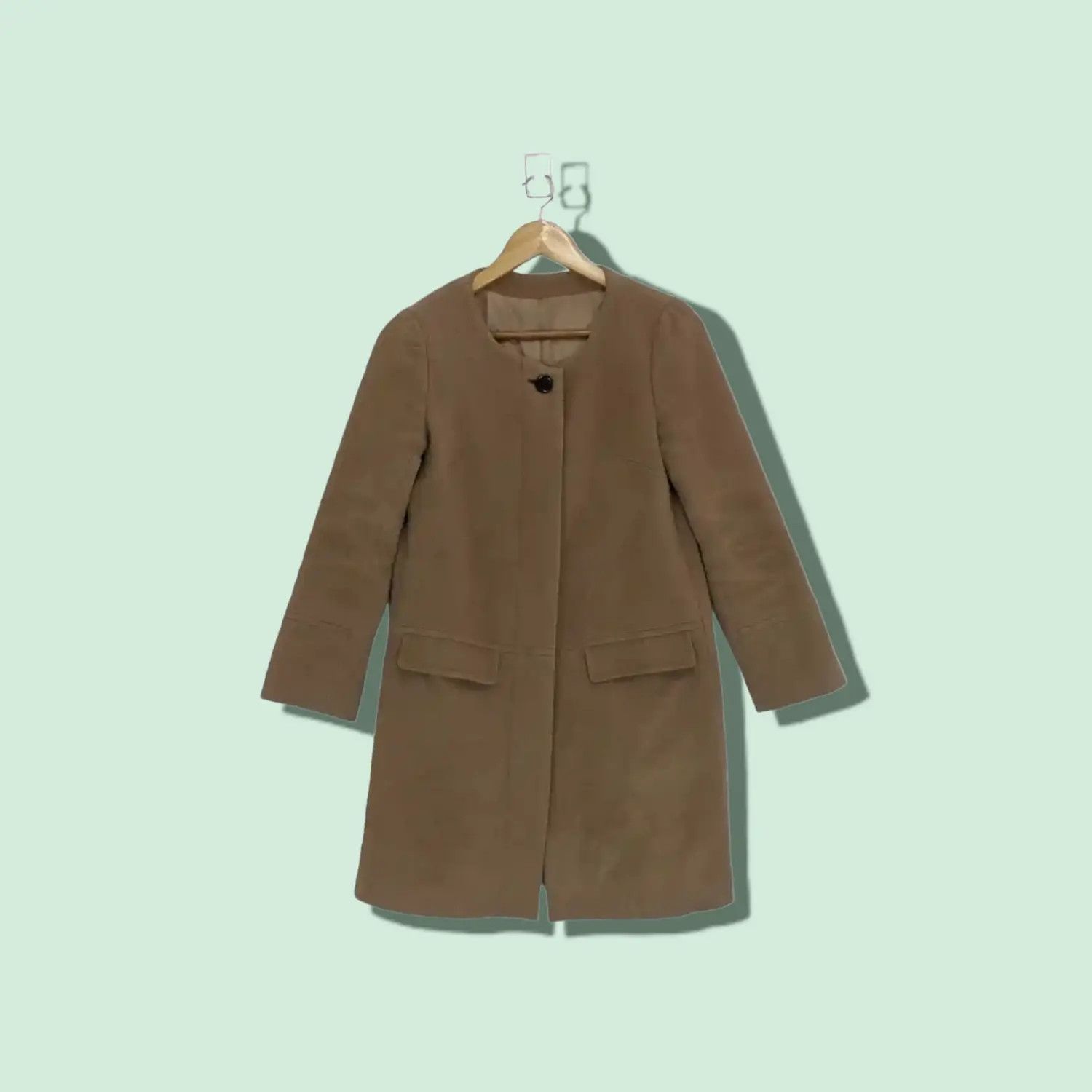 Japanese Brand PICHHI Blue Fonce Italian Wool Jacket Size XS / US 0-2 / IT 36-38 - 1 Thumbnail