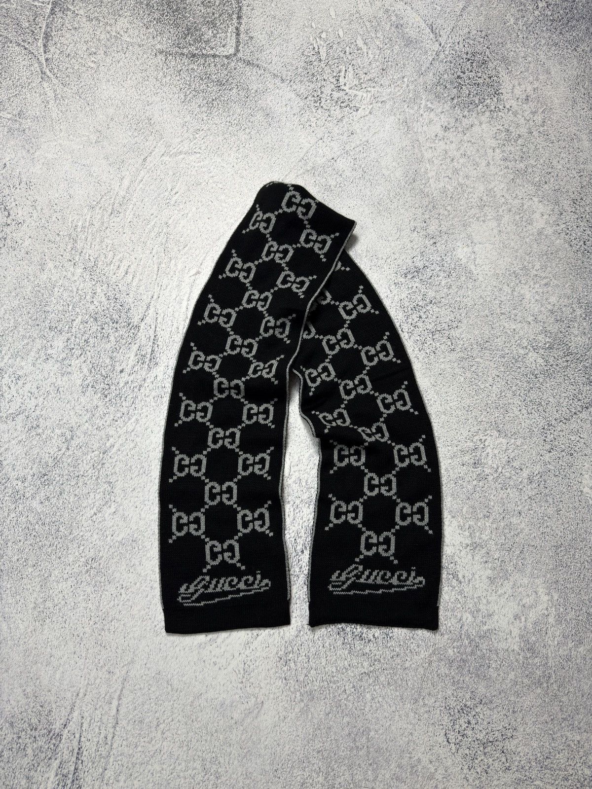 Gucci Gucci GG Monogram Scarf Size ONE SIZE - 1 Thumbnail