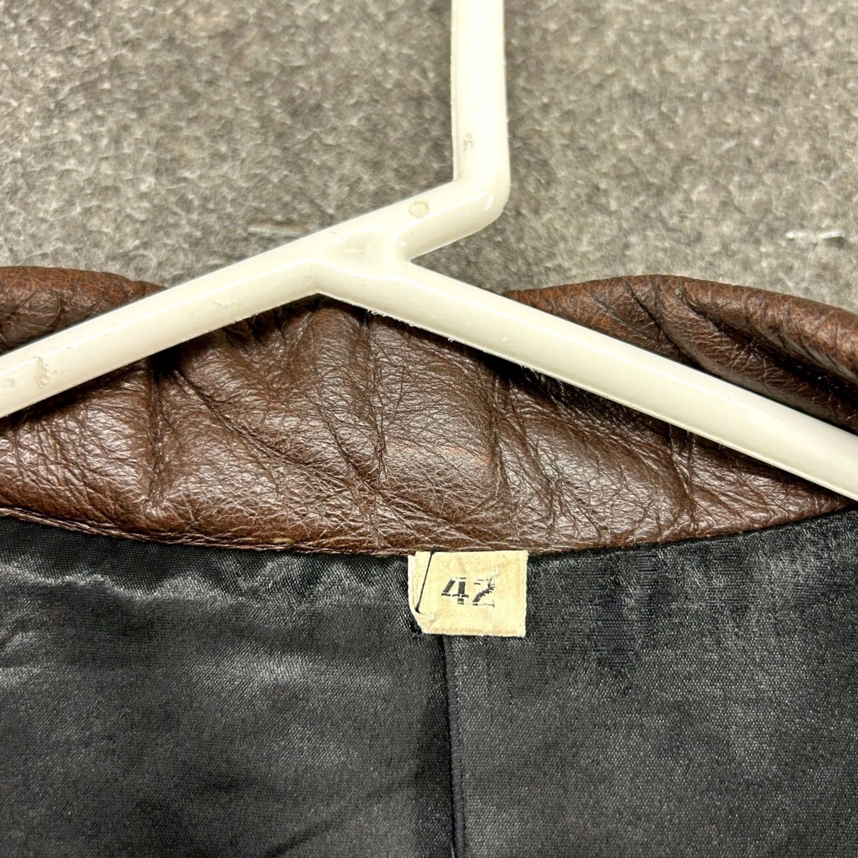 Scully Vintage Scully Leather Jacket Men 42 Brown Mocha Blazer Genuine Real Western 80s Size US XS / EU 42 / 0 - 6 Thumbnail