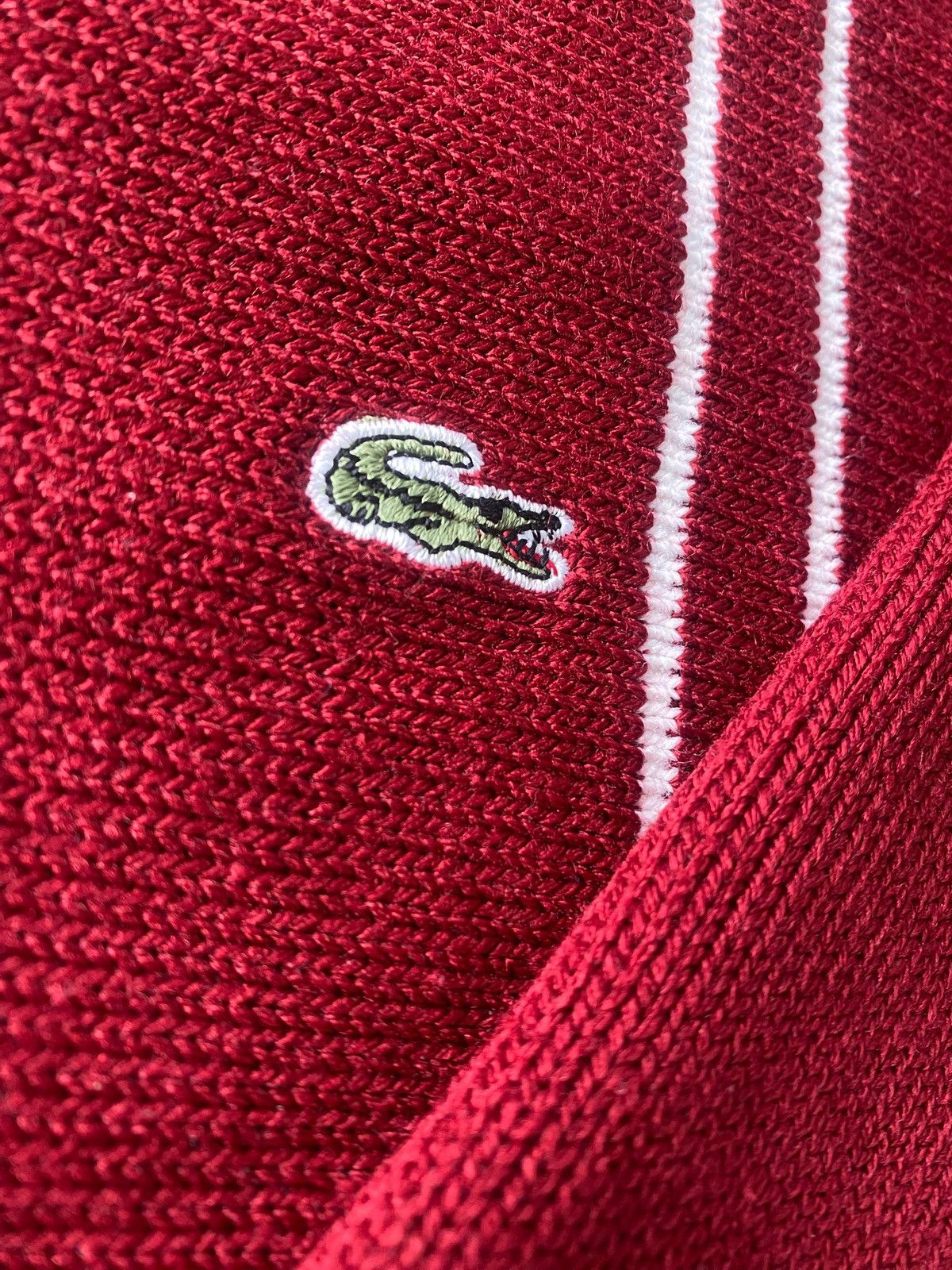 Lacoste Rare Vintage Lacoste Chemise knitted sweater Size US XL / EU 56 / 4 - 3 Thumbnail