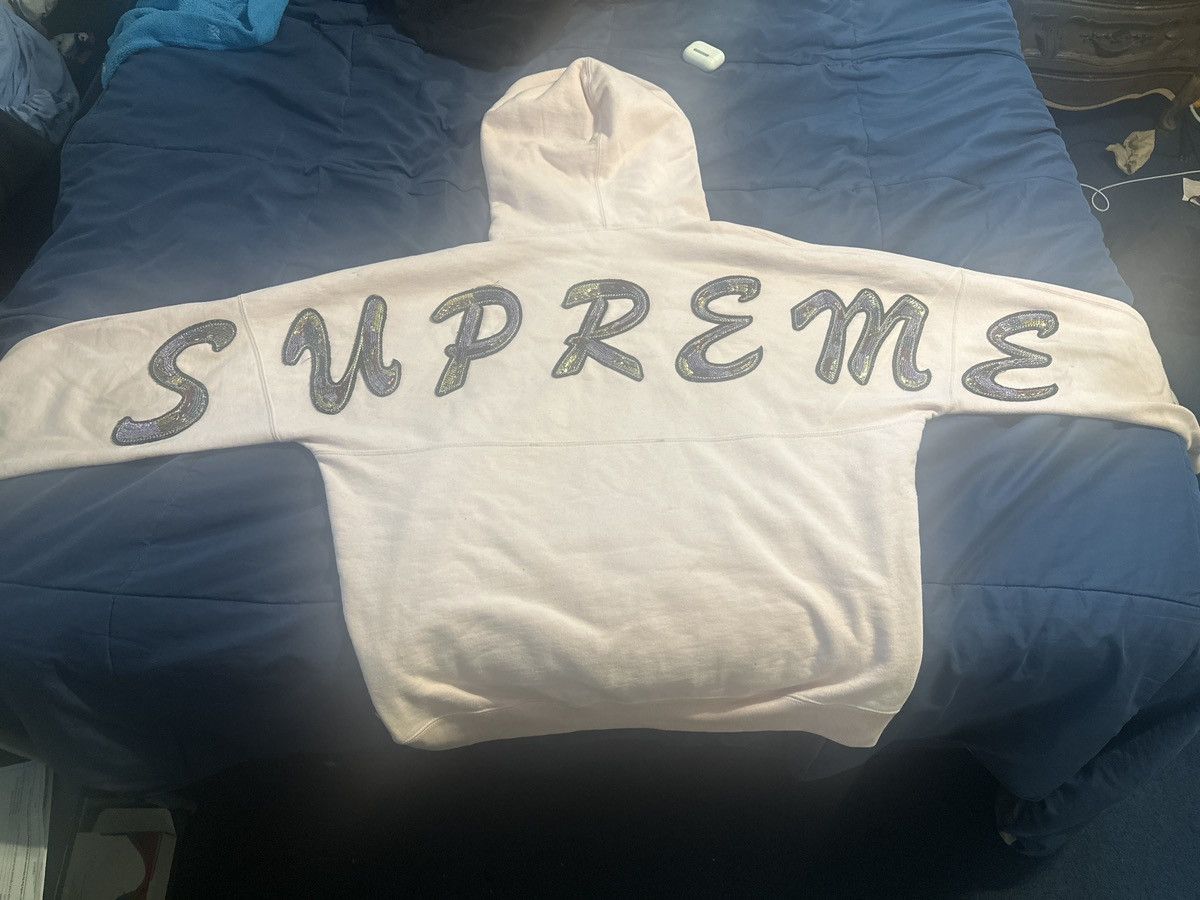 Supreme Supreme Beaded Hooded Sweatshirt Size US L / EU 52-54 / 3 - 1 Thumbnail