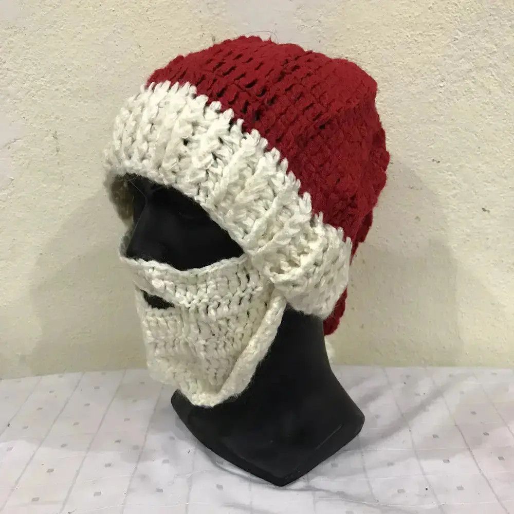 Japanese Brand Masked Santa Claus Japanese Brand Beanie Hat Size ONE SIZE - 2 Thumbnail