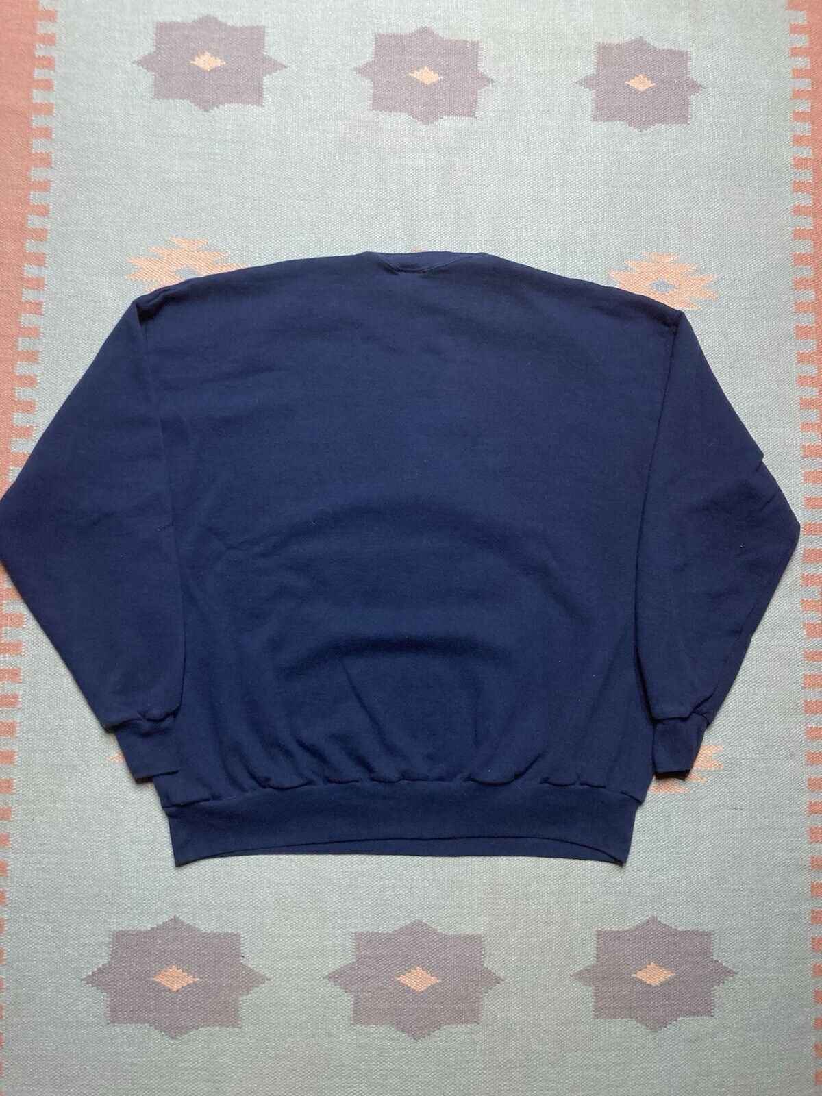 Jerzees × Vintage VTG crewneck sweatshirt snowman winter snow navy blue 3XL Size US XXL / EU 58 / 5 - 4 Thumbnail