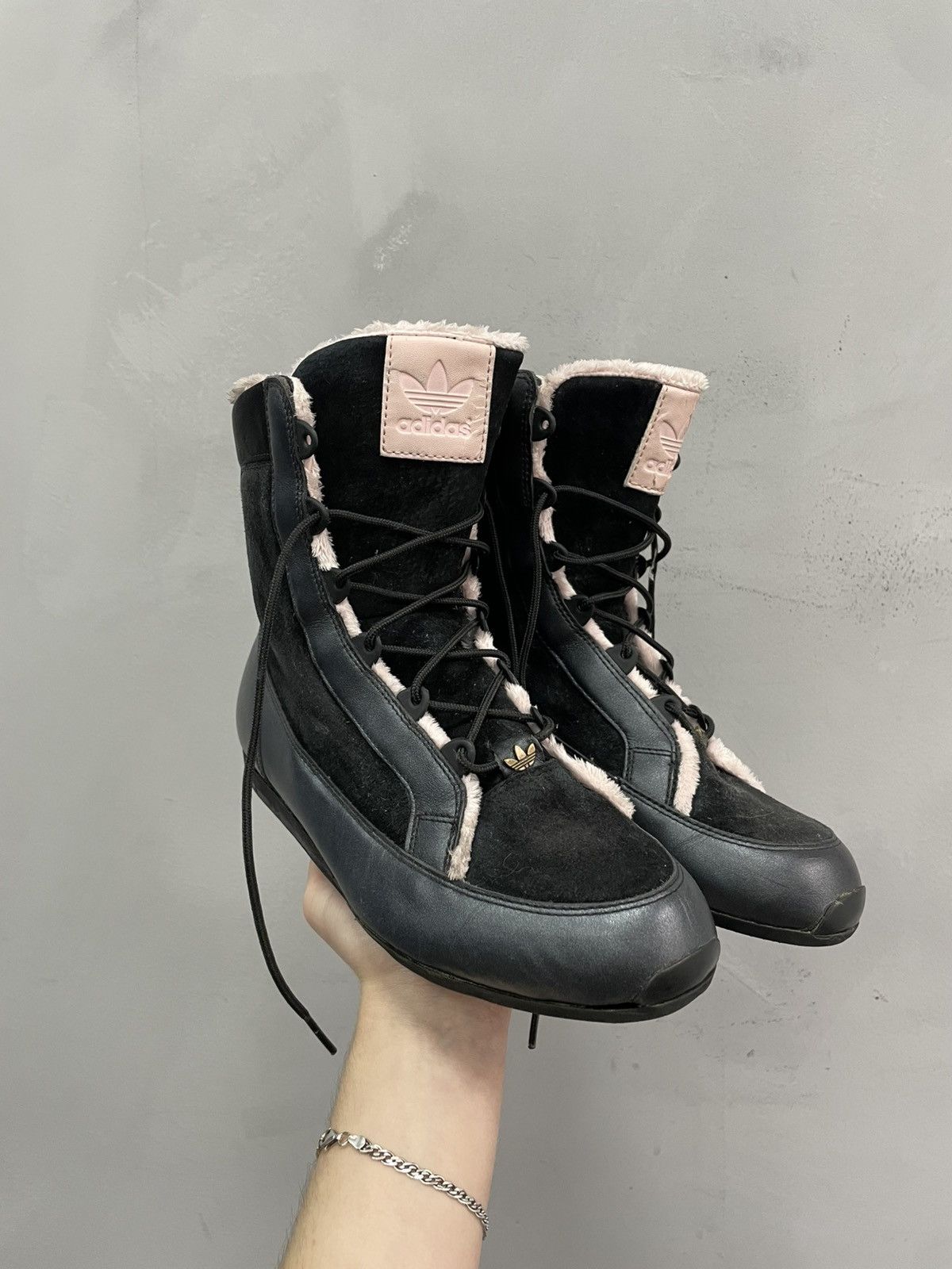 Adidas Adidas retro hype 2000s yohji yamamoto style leather shoes Size US 7.5 / EU 40-41 - 1 Thumbnail