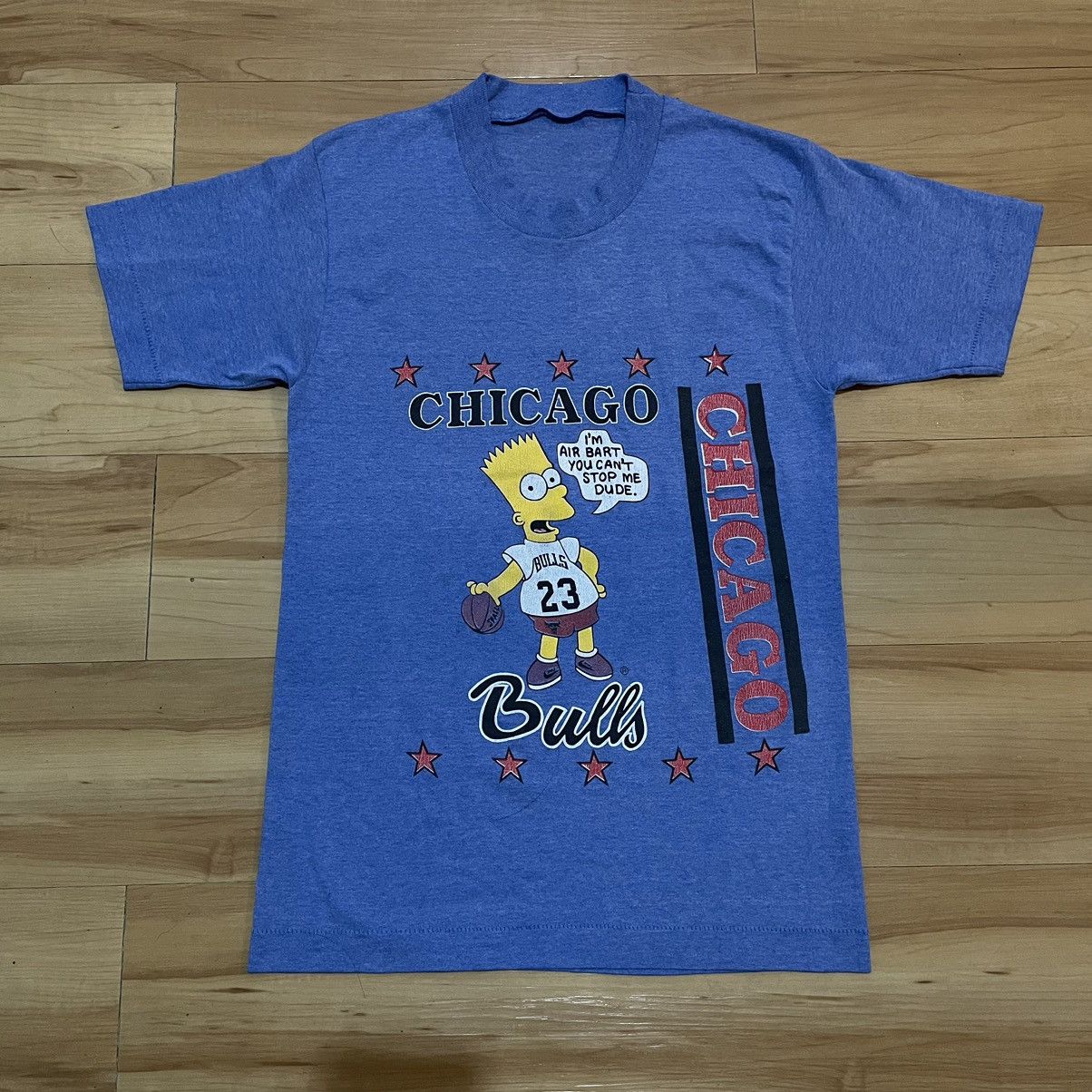 The Simpsons Vintage chicago bulls The simpson t-shirt Size US XS / EU 42 / 0 - 1 Thumbnail