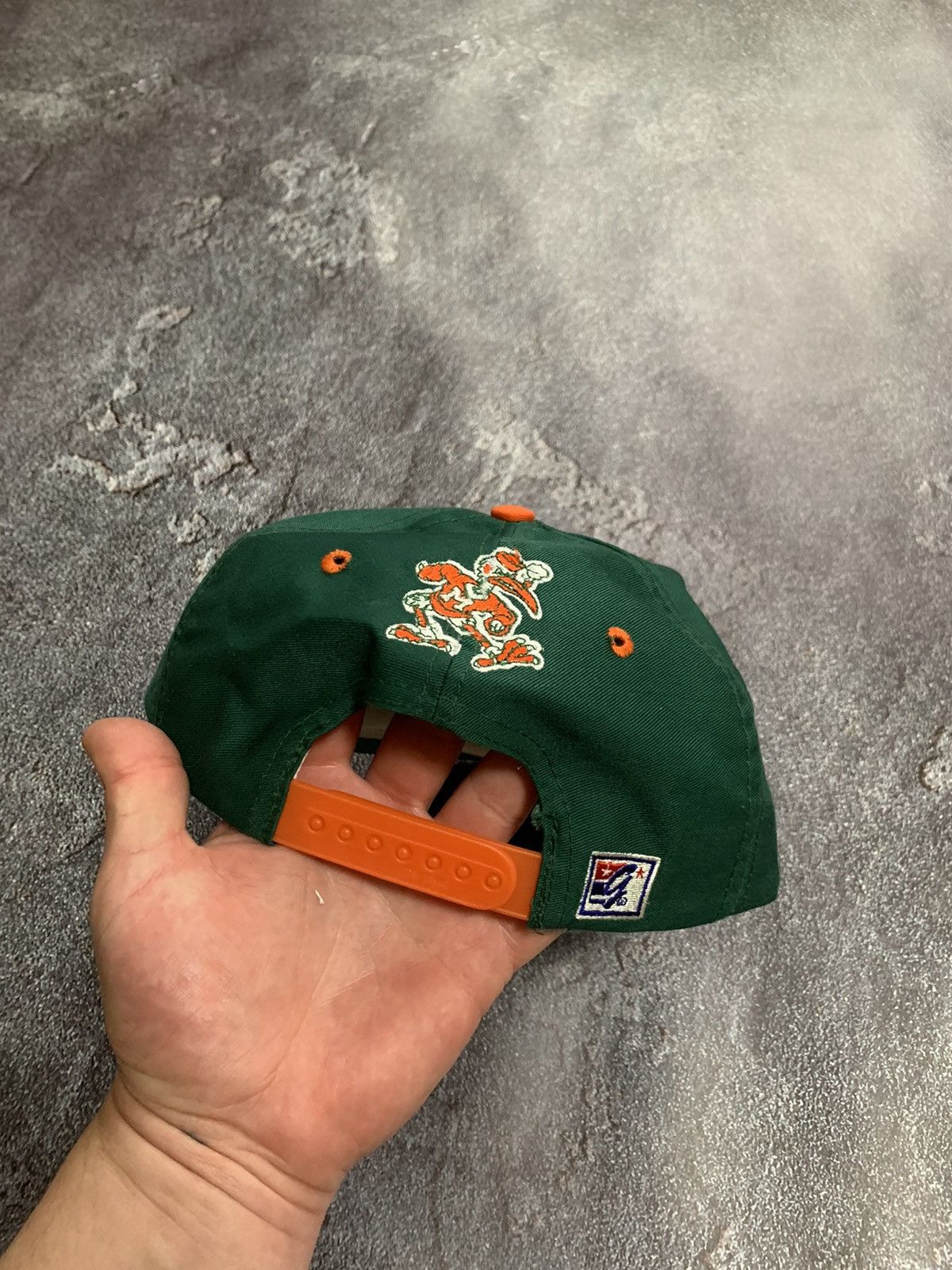 NFL VTG 90’s University of Miami Hurricanes Cotton The Game Cap Size ONE SIZE - 2 Thumbnail
