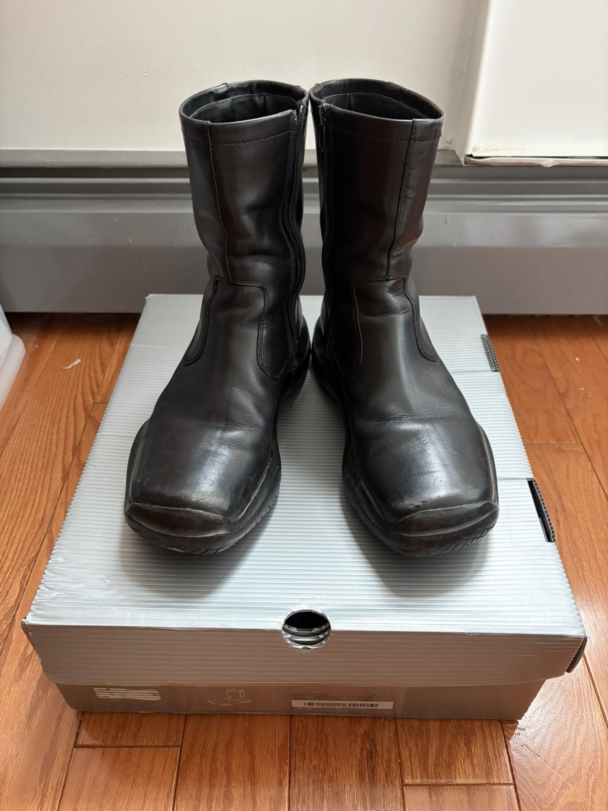 Prada Prada F/W 1999 Leather Mid-Calf Boots Men's 8 Women's 10.5 Size US 8 / EU 41 - 2 Thumbnail