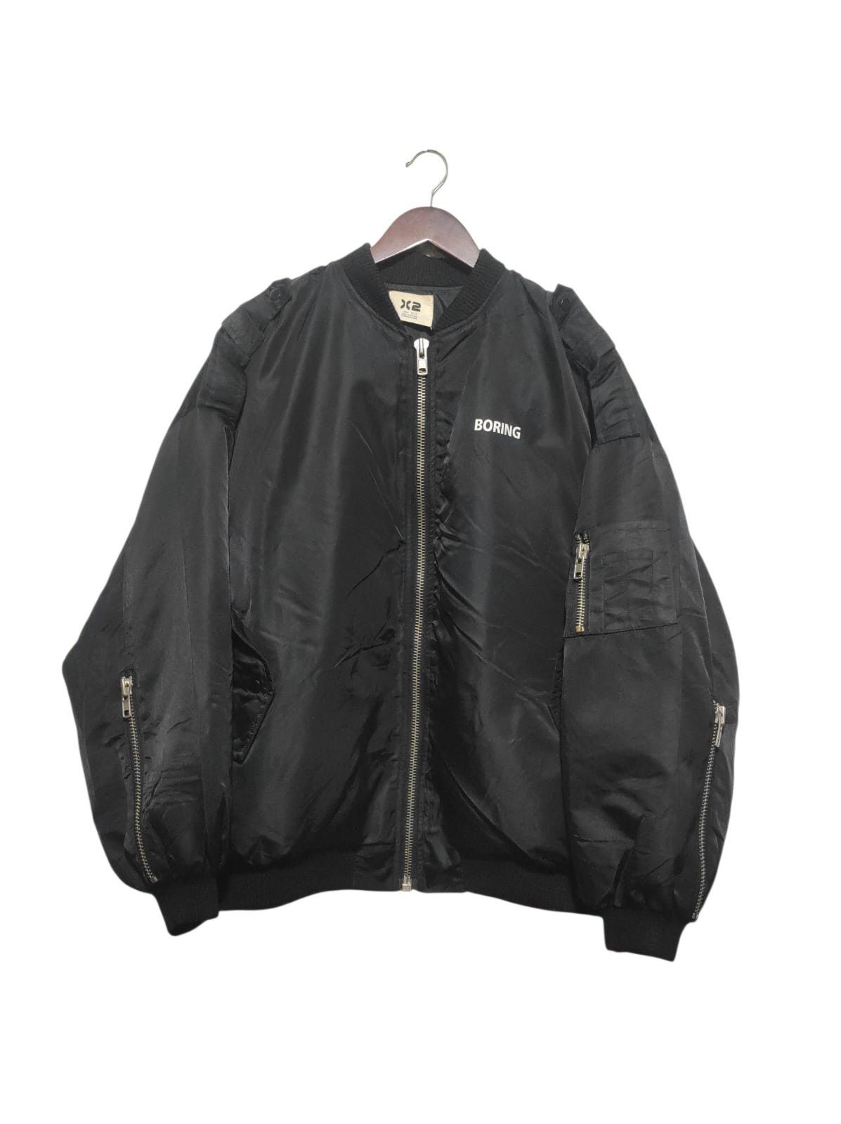 Hysteric Glamour X2 life is Boring Bomber Jacket Size US XL / EU 56 / 4 - 1 Thumbnail
