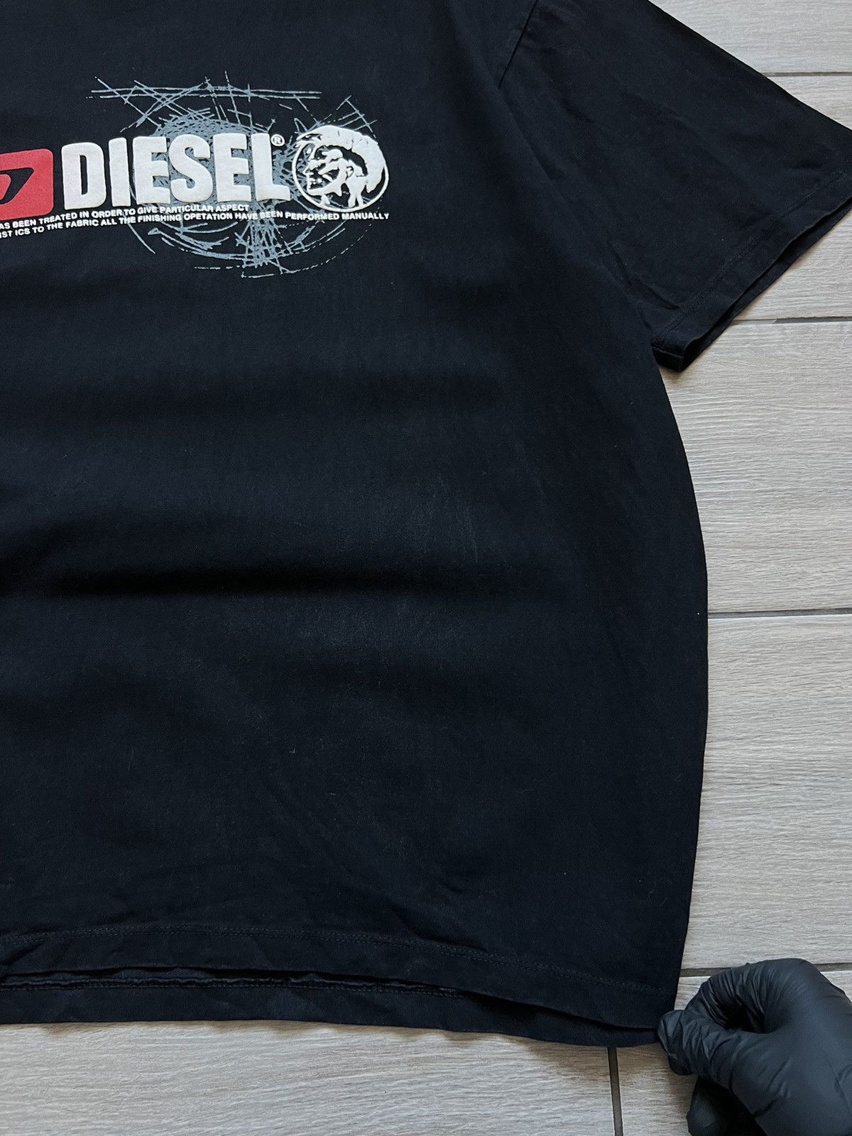 Diesel Vintage Diesel T-Shirt Big Logo Japanese Hype Rare Size US XXL / EU 58 / 5 - 9 Thumbnail