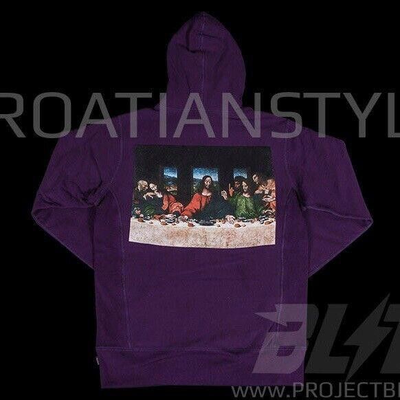Supreme FW12 SUPREME LAST SUPPER PULLOVER HOODED SWEATSHIRT HOODIE M Size US M / EU 48-50 / 2 - 1 Thumbnail
