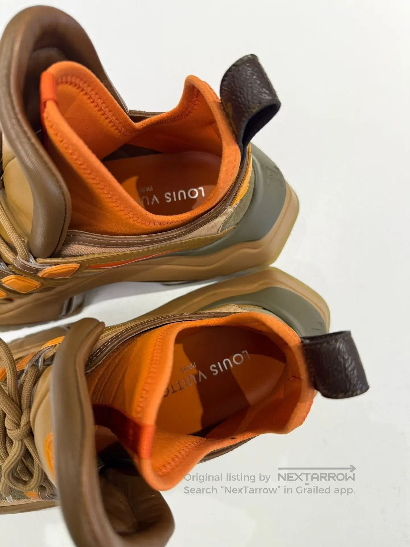 Louis Vuitton Louis Vuitton Caramel Color Thick Sole Dad Shoes| Size US 5.5 / EU 38 - 3 Thumbnail