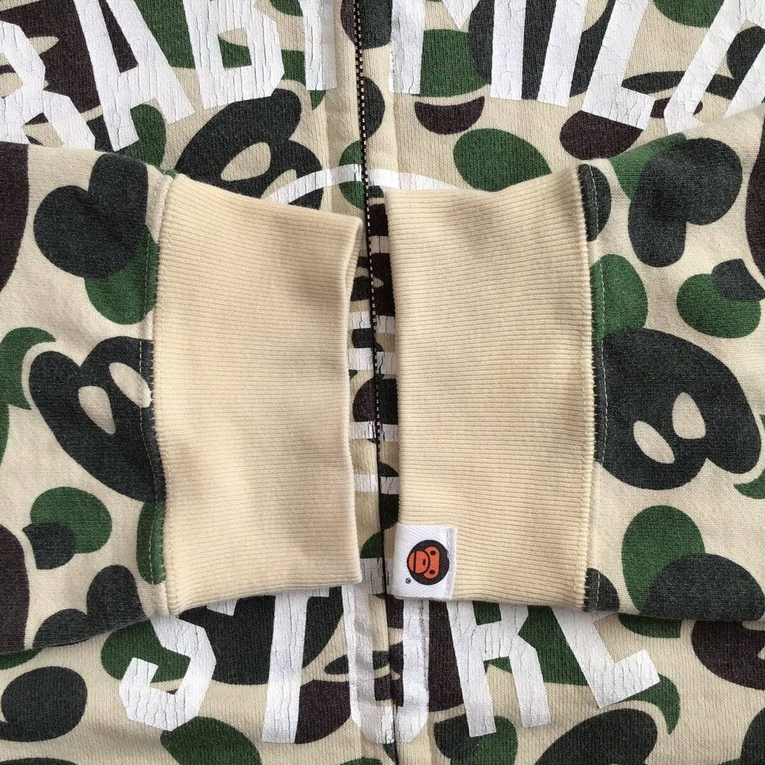 Bape 🔥Vintage🔥 BAPE Milo camo full zip hoodie a bathing ape NIGO Size US M / EU 48-50 / 2 - 5 Thumbnail