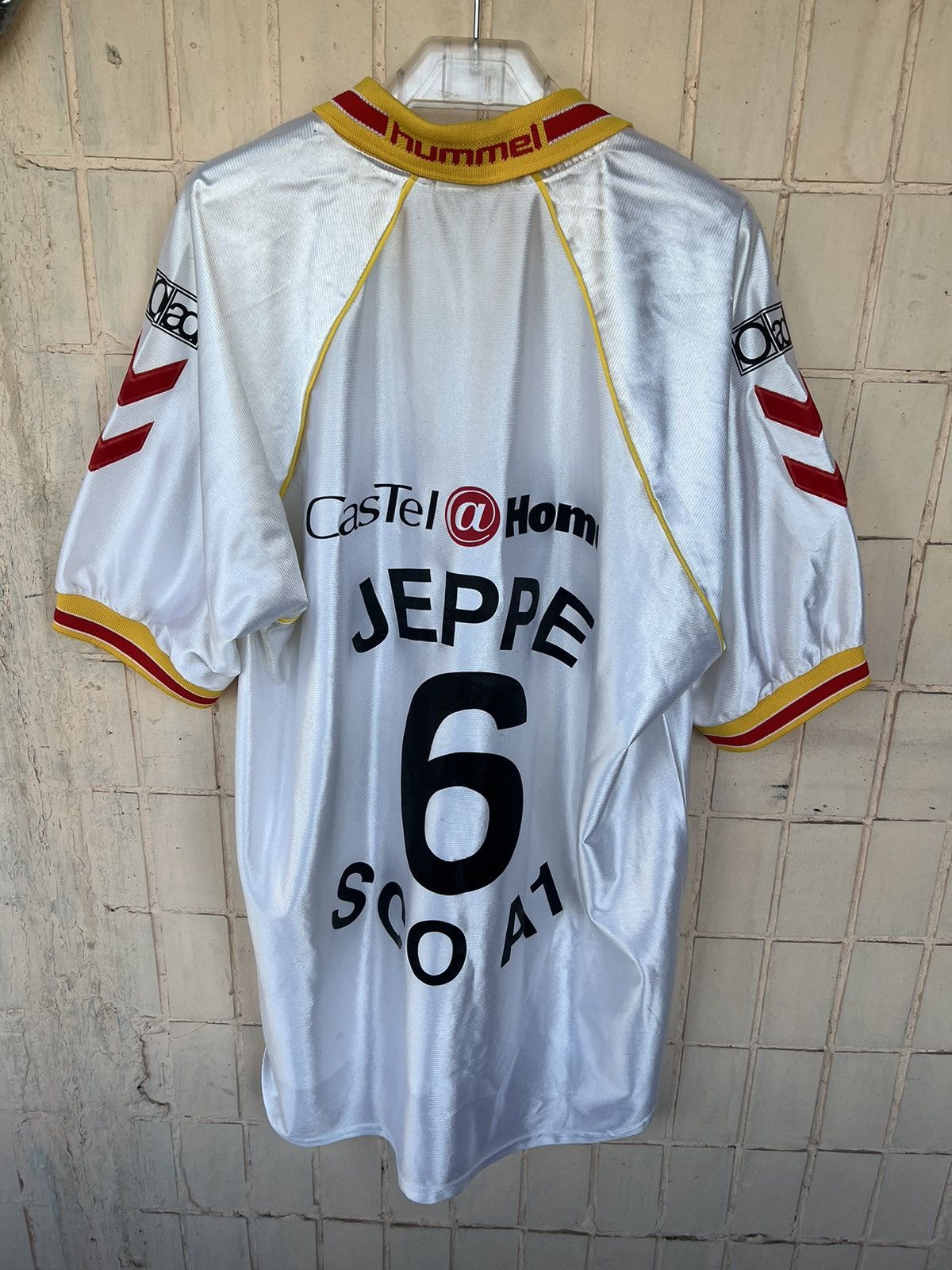 Vintage Vintage Hummel Go Ahead Eagles 1999 Soccer Jersey 6 Jeppe Size US XL / EU 56 / 4 - 15 Thumbnail