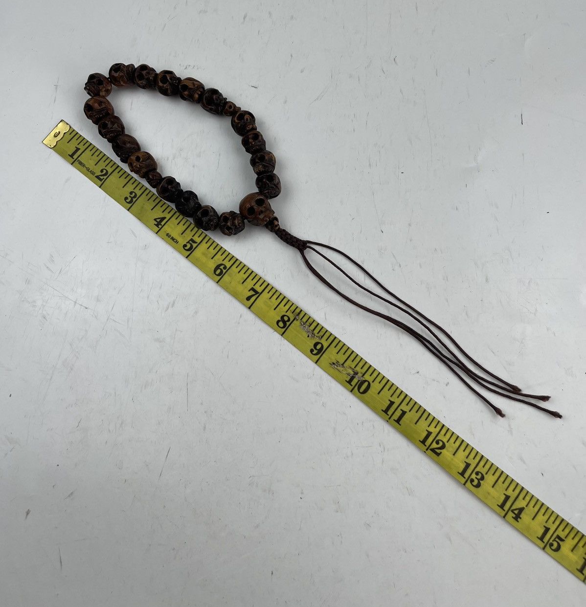 Seditionaries custom made multiple skull wooden bracelet tc33 Size ONE SIZE - 5 Thumbnail