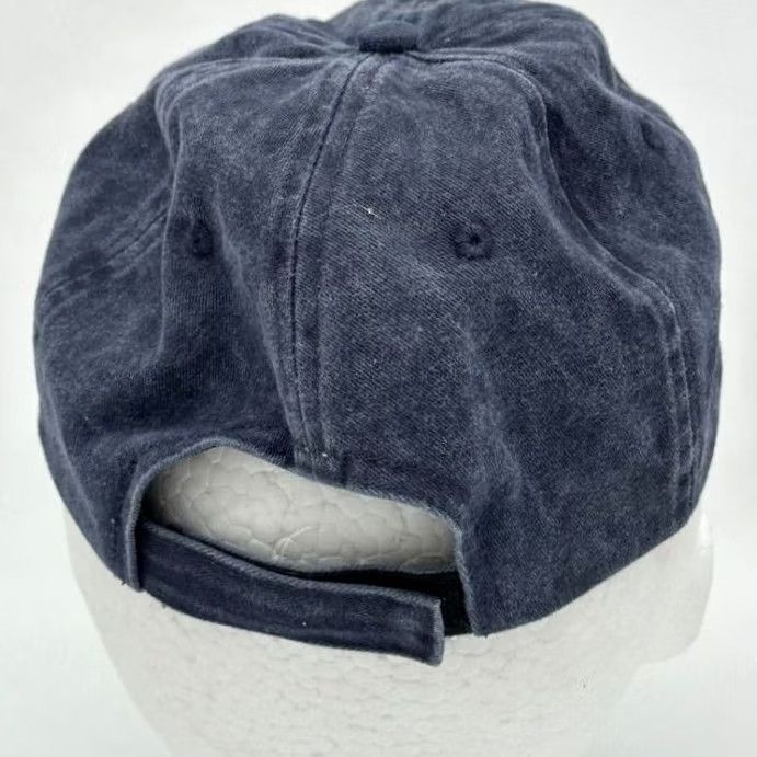Vintage Blue Hook And Loop Golf Cap Women Adjustable Miami Beach Florida Free Style Size ONE SIZE - 2 Thumbnail