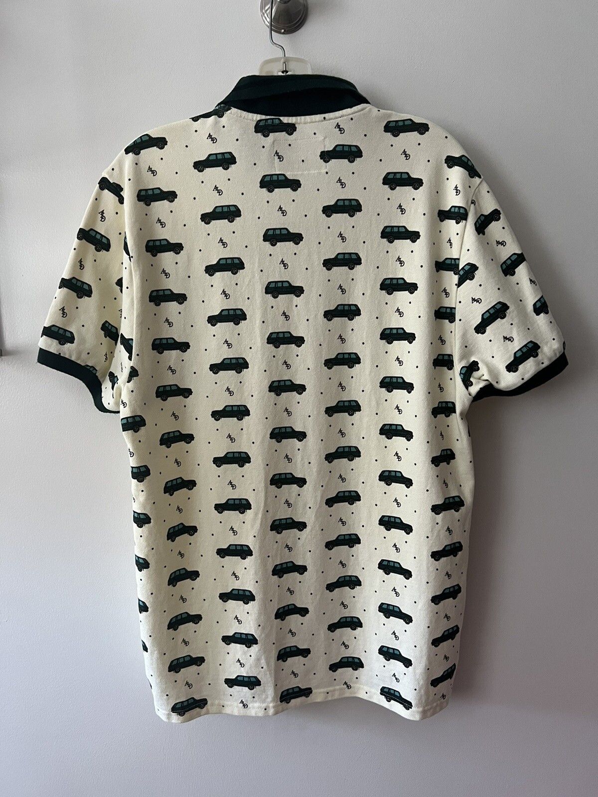 Aime Leon Dore Sport Utility Range Rover Cream Polo Men’s Size Medium Size US M / EU 48-50 / 2 - 2 Thumbnail