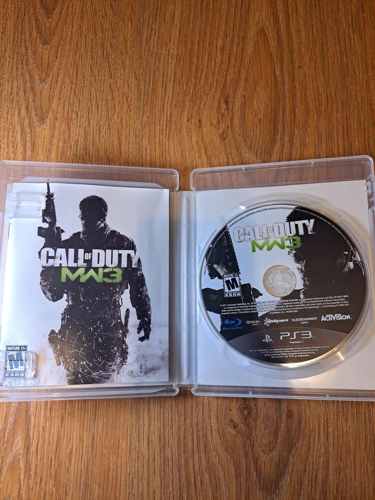 Other COMPLETE Call of Duty MW3 PS3 Playstation 3 Video Game Size ONE SIZE - 3 Thumbnail