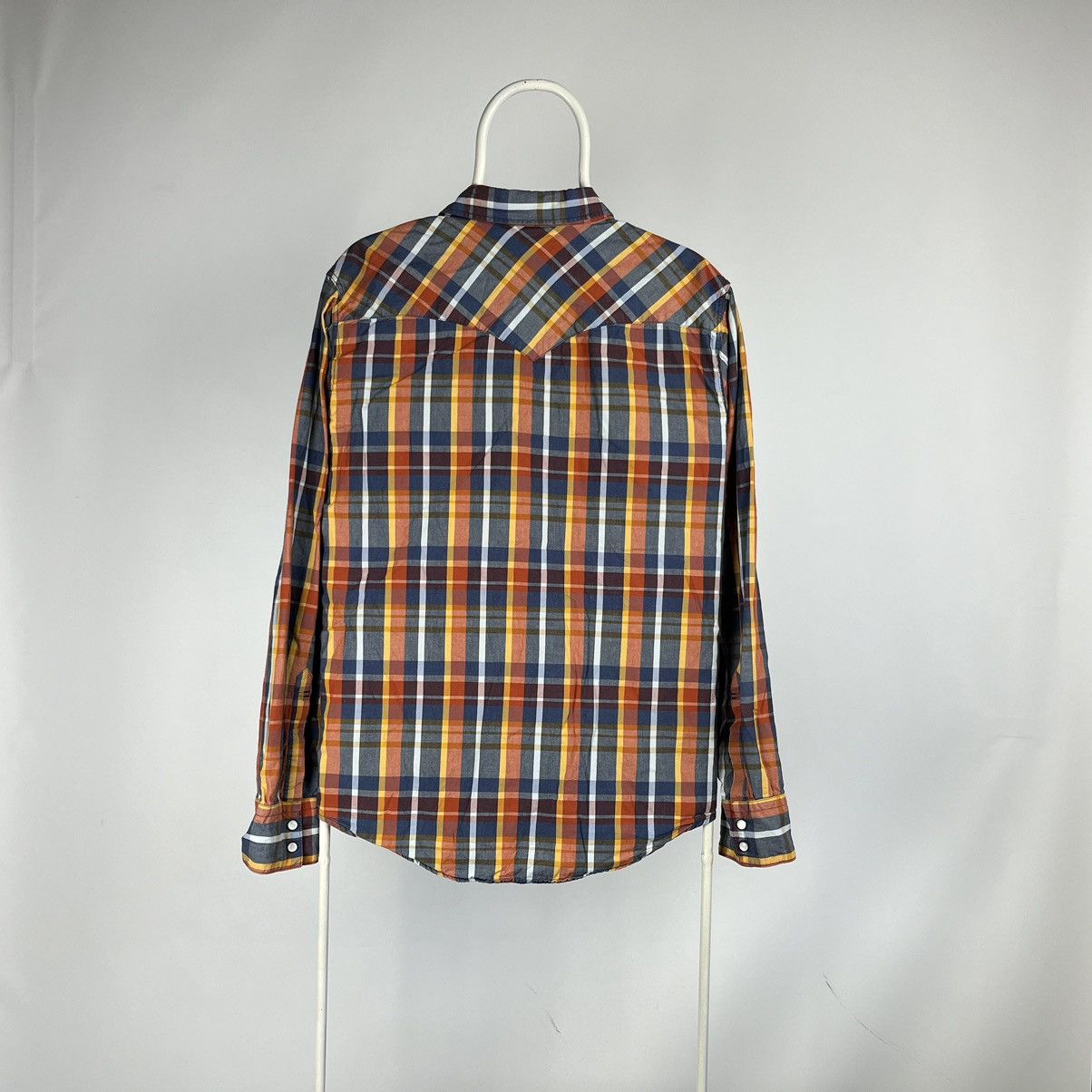 Levi's Levis shirt buckle overshirt slim fit size Large Size US L / EU 52-54 / 3 - 2 Thumbnail