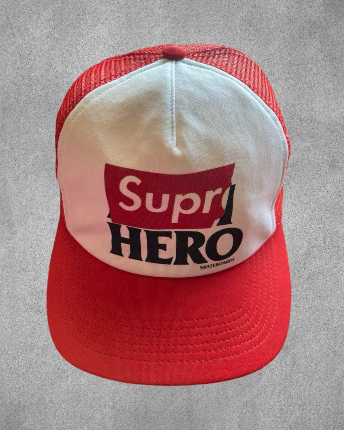 Supreme 2014 Supreme x Antihero ?? Trucker Mesh Cap | Grailed