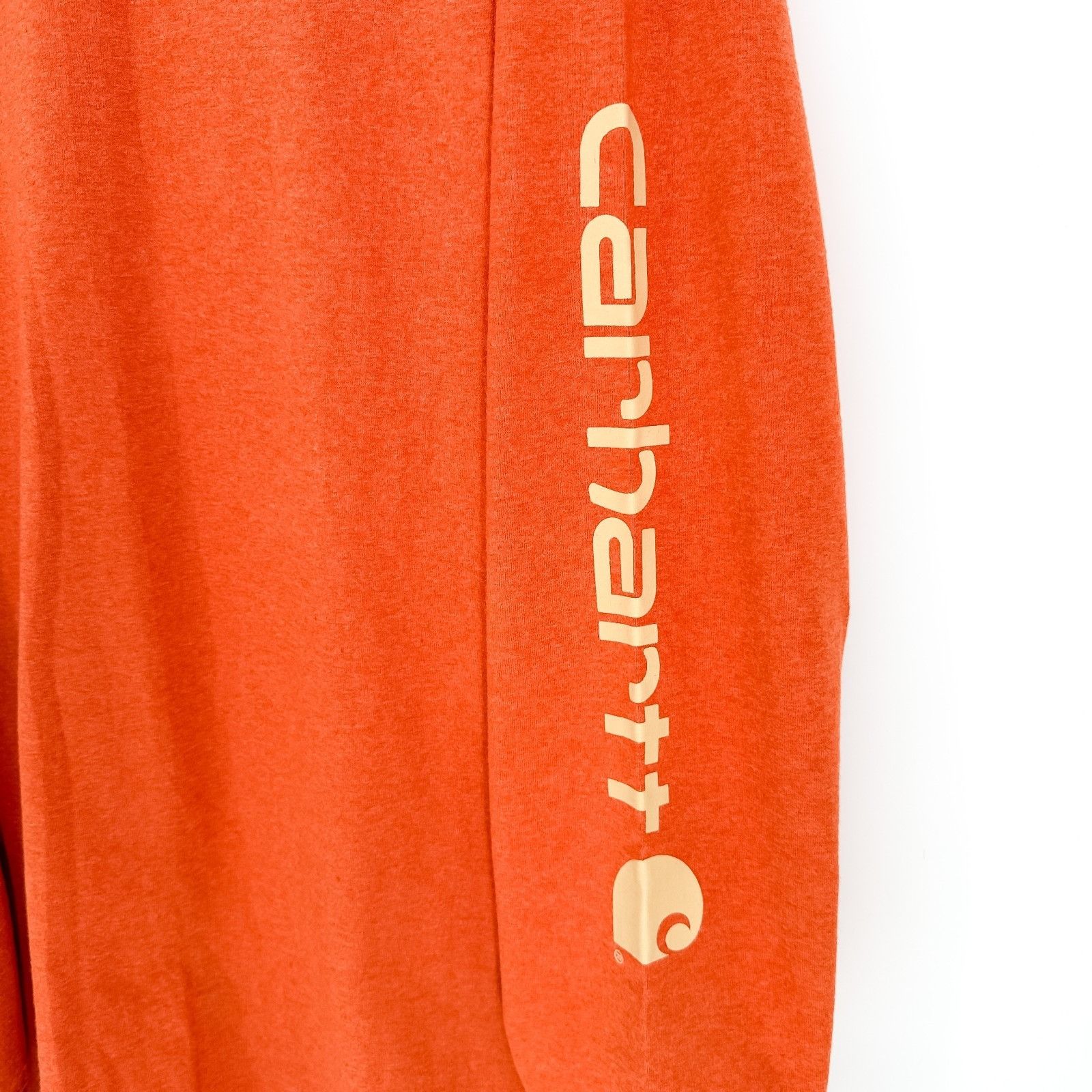 Carhartt Carhartt Shirt Orange Work Wear Loose Fit Long Sleeve Heavyw Size US XXL / EU 58 / 5 - 3 Thumbnail