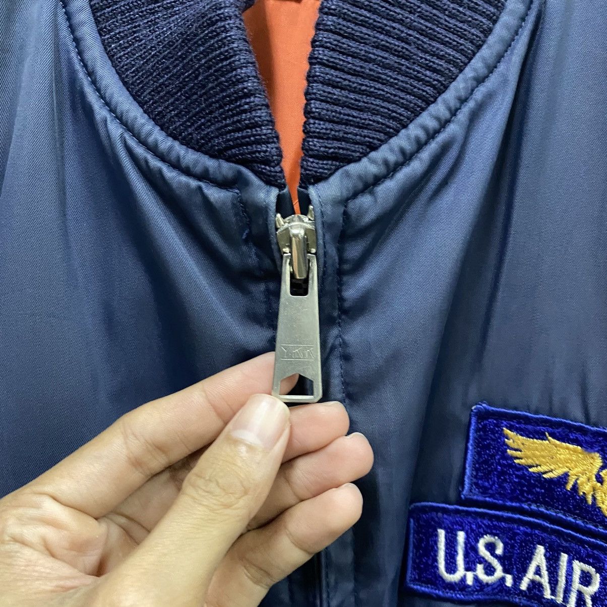 Vintage Vintage JACK SERIKA USAF MA-1 Flight Bomber Jacket Size US M / EU 48-50 / 2 - 12 Thumbnail