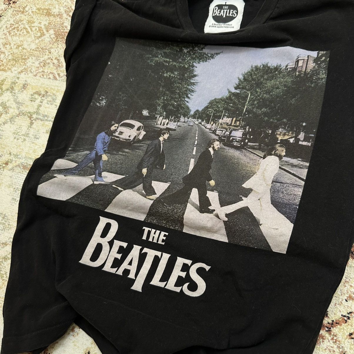 Band Tees × Vintage Vintage The Beatles T-shirts Band Rock Big Logo Hype Size M / US 6-8 / IT 42-44 - 6 Thumbnail