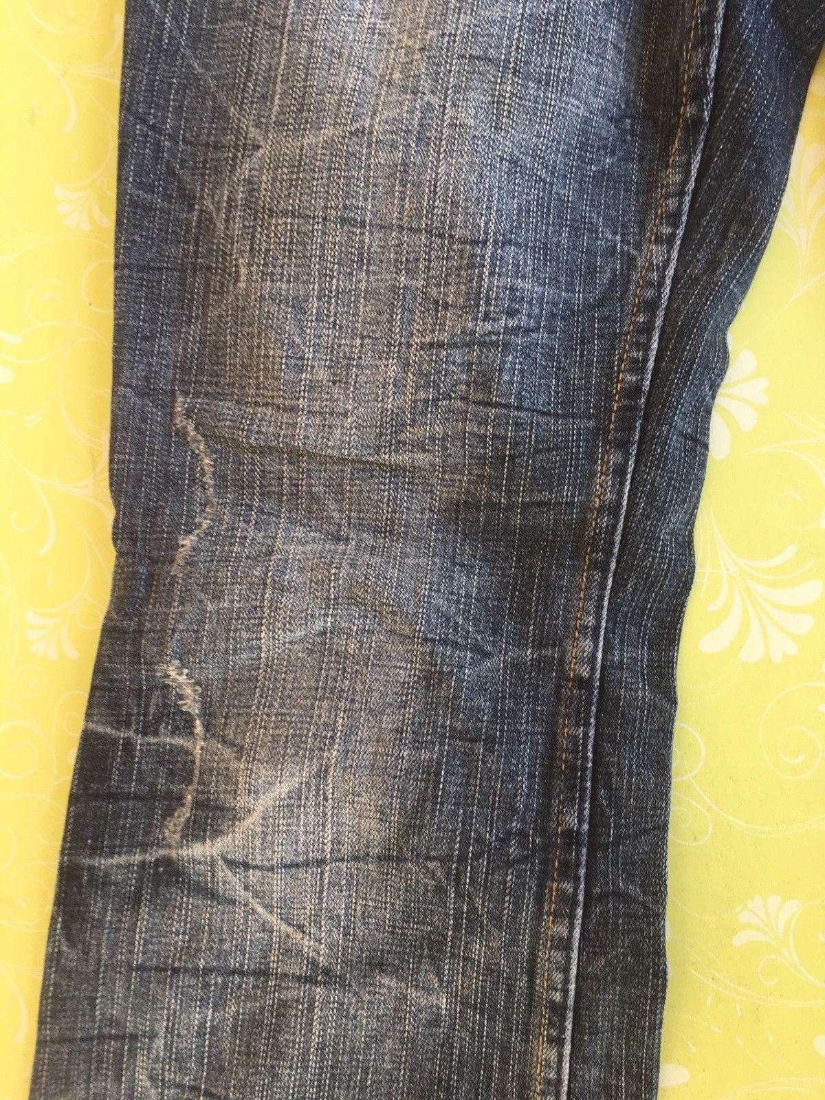 Japanese Brand × Vintage Oririn jeans,wing design conception jeans Size 32" / US 10 / IT 46 - 4 Thumbnail
