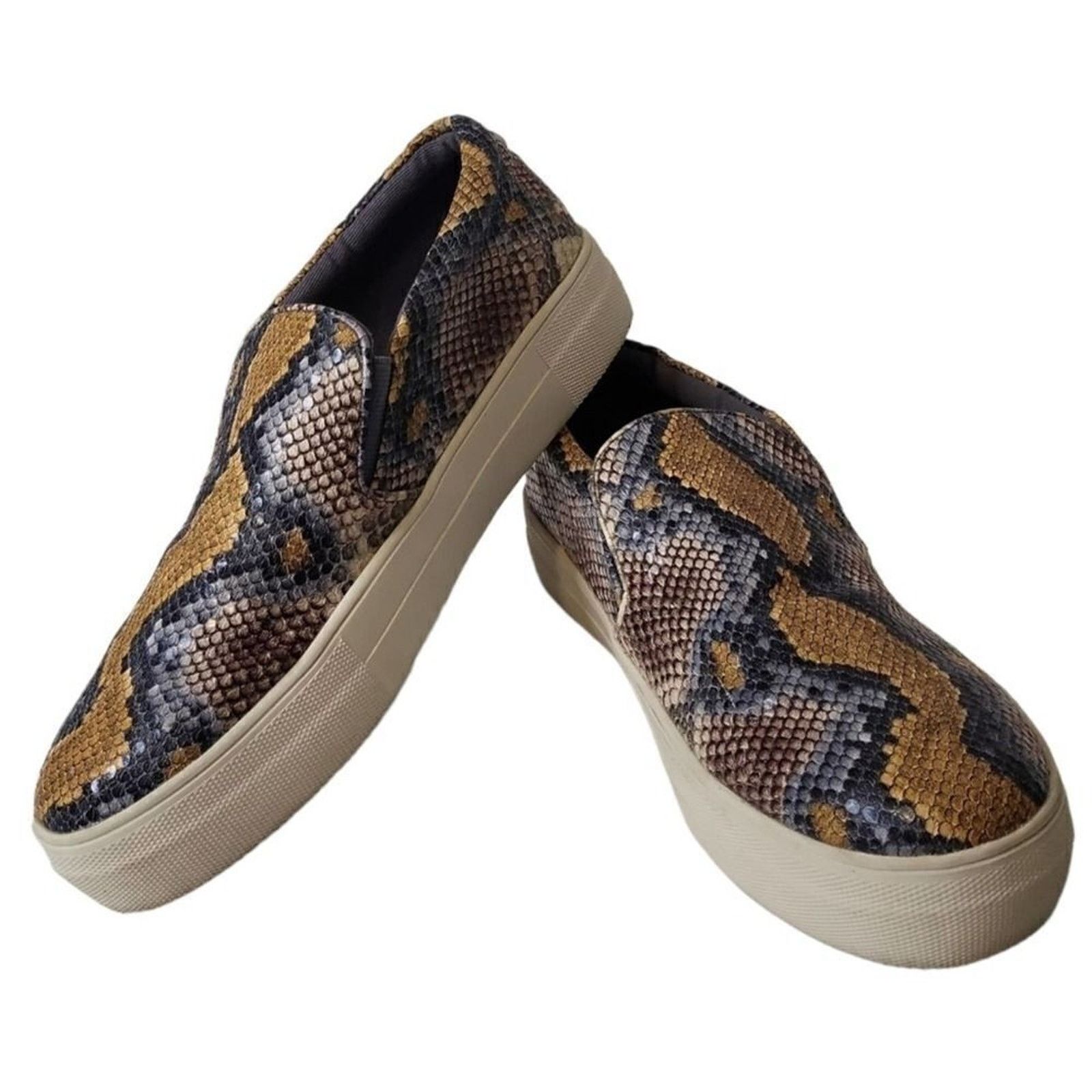Steve Madden Steve Madden Gillis Snake Print Sneakers Size 7.5 M Size US 7.5 / IT 37.5 - 6 Thumbnail